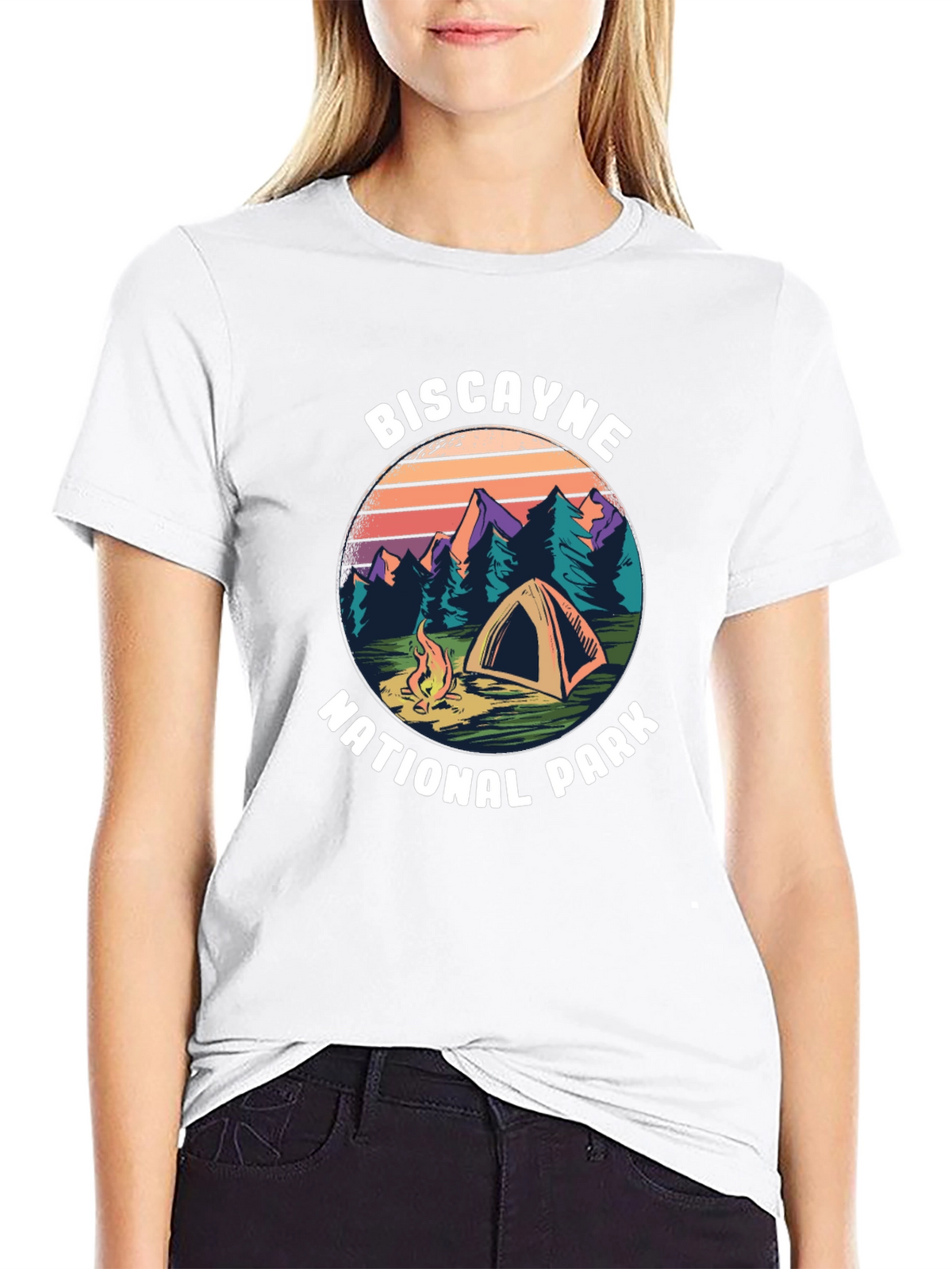 Biscayne National Park Camping T-Shirt