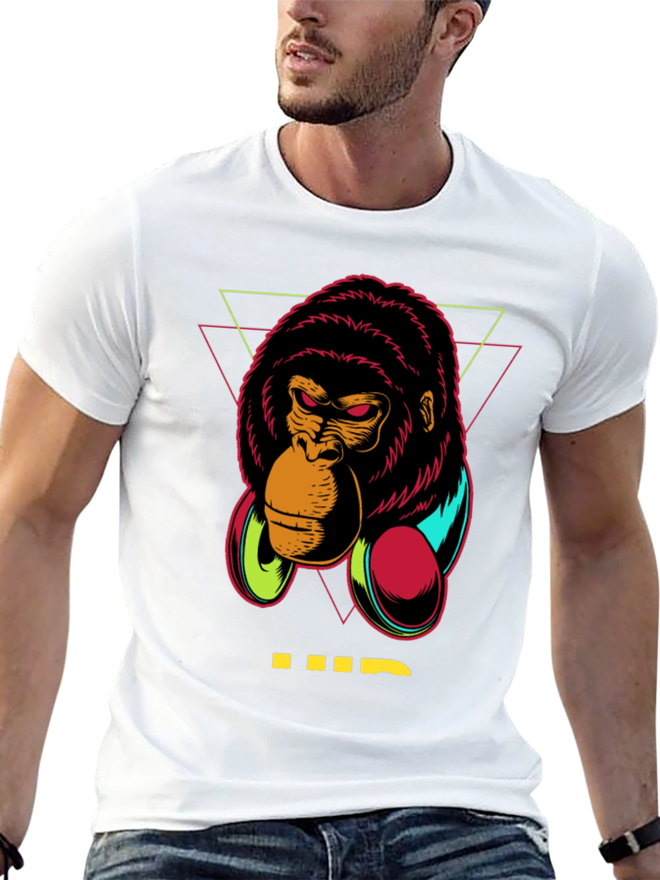 Gorilla Graphic Tee - Cool Urban Style