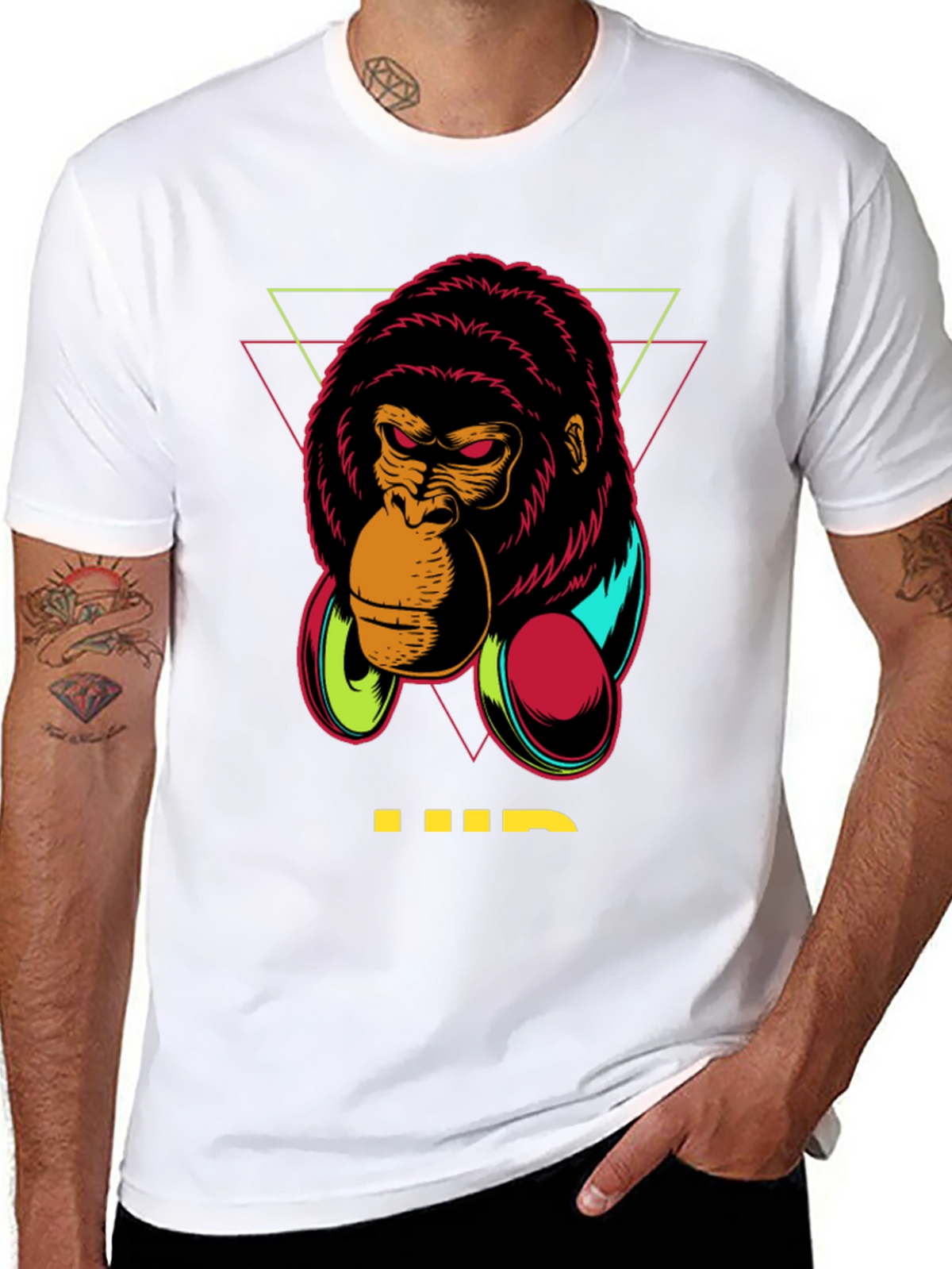 Gorilla Graphic Tee - Cool Urban Style