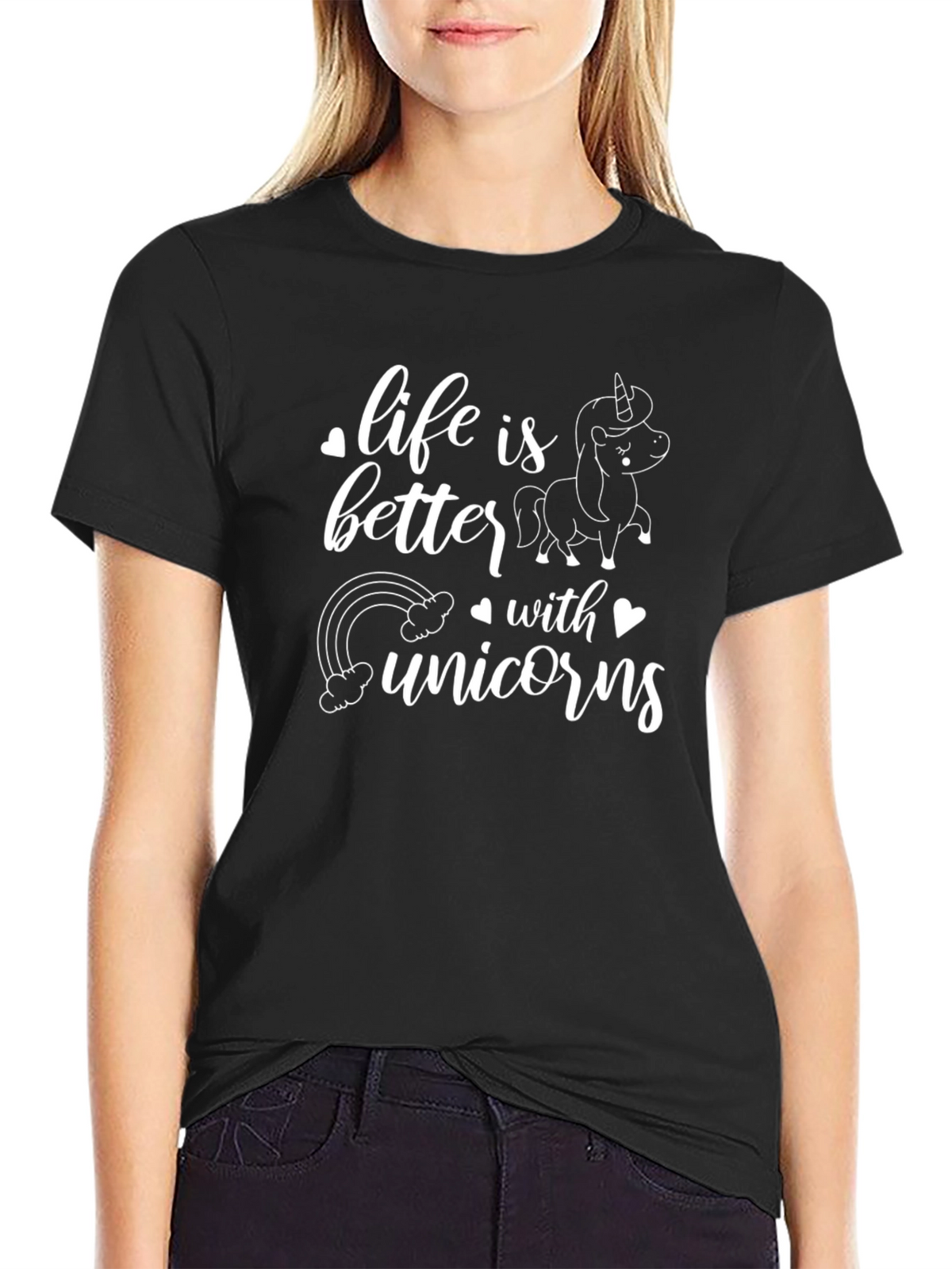 Life is Better with Unicorns T-Shirt