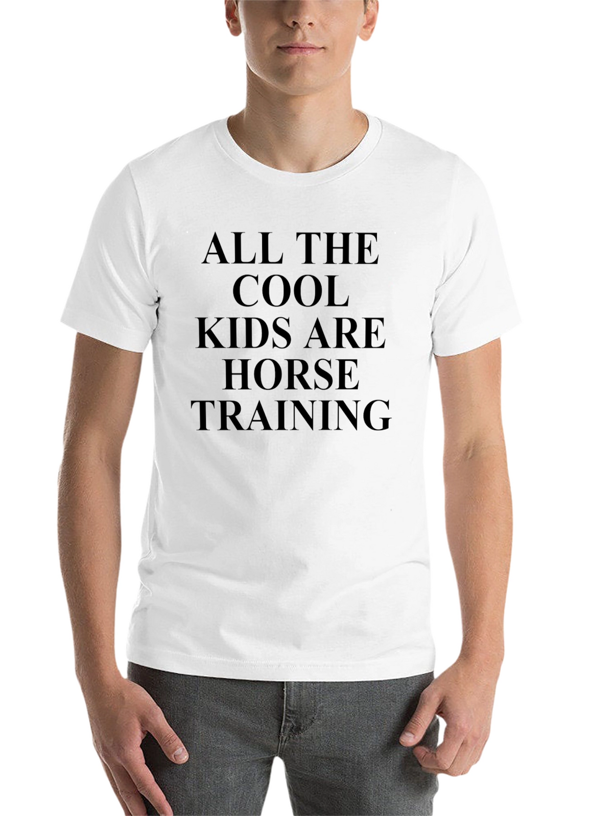 Cool Kids Horse Training Black T-Shirt