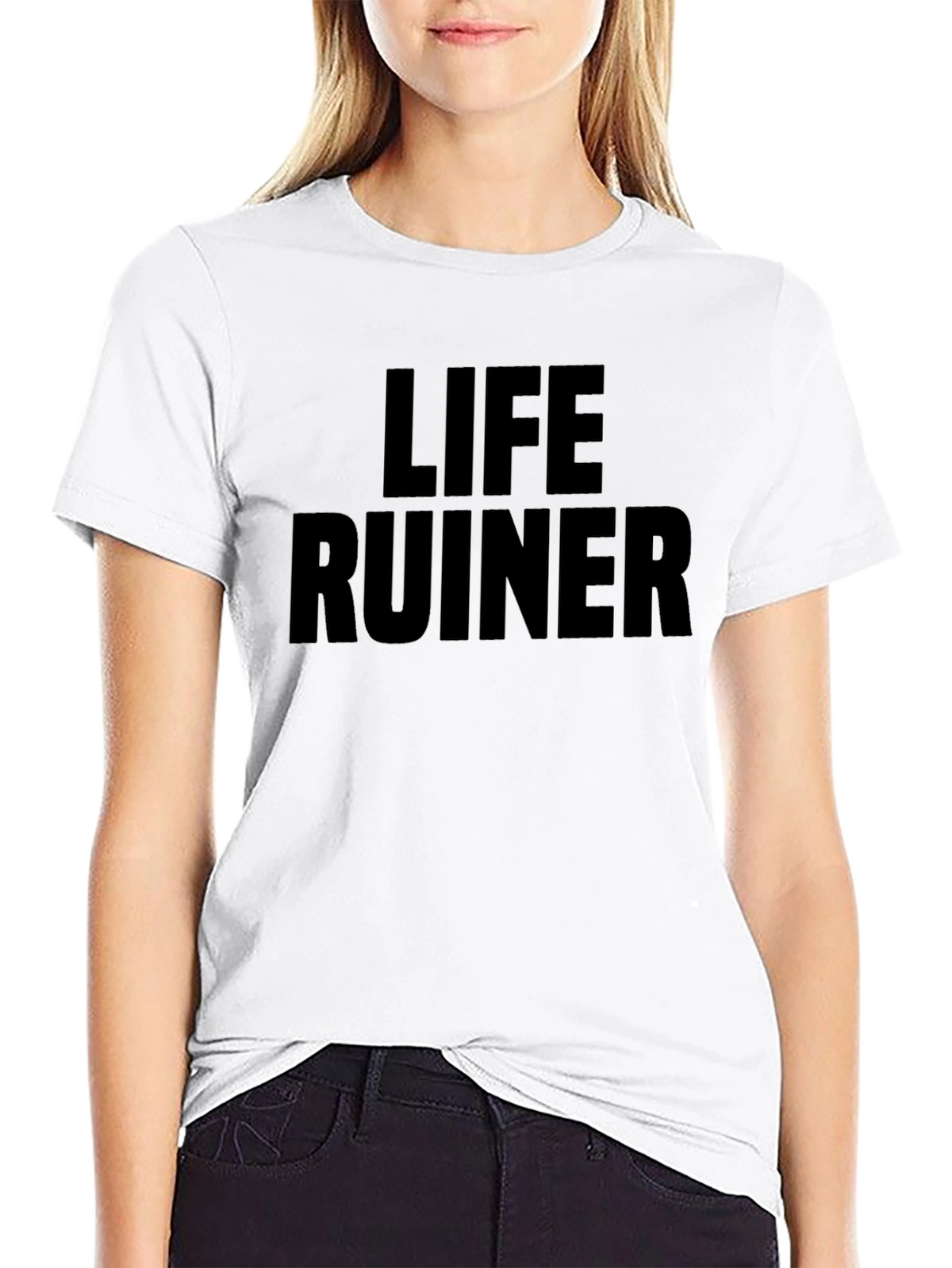 Life Ruiner Graphic Tee - Bold Statement T-Shirt
