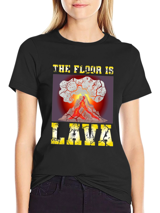 The Floor is Lava Graphic Tee