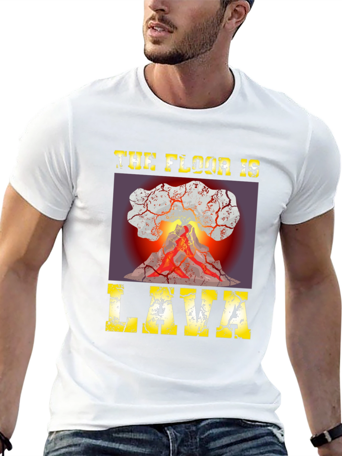 The Floor is Lava Graphic Tee