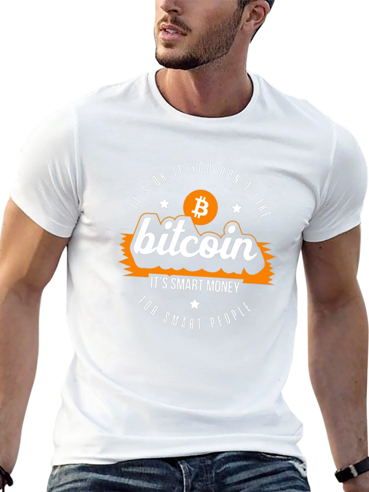Bitcoin Smart Money Graphic Tee
