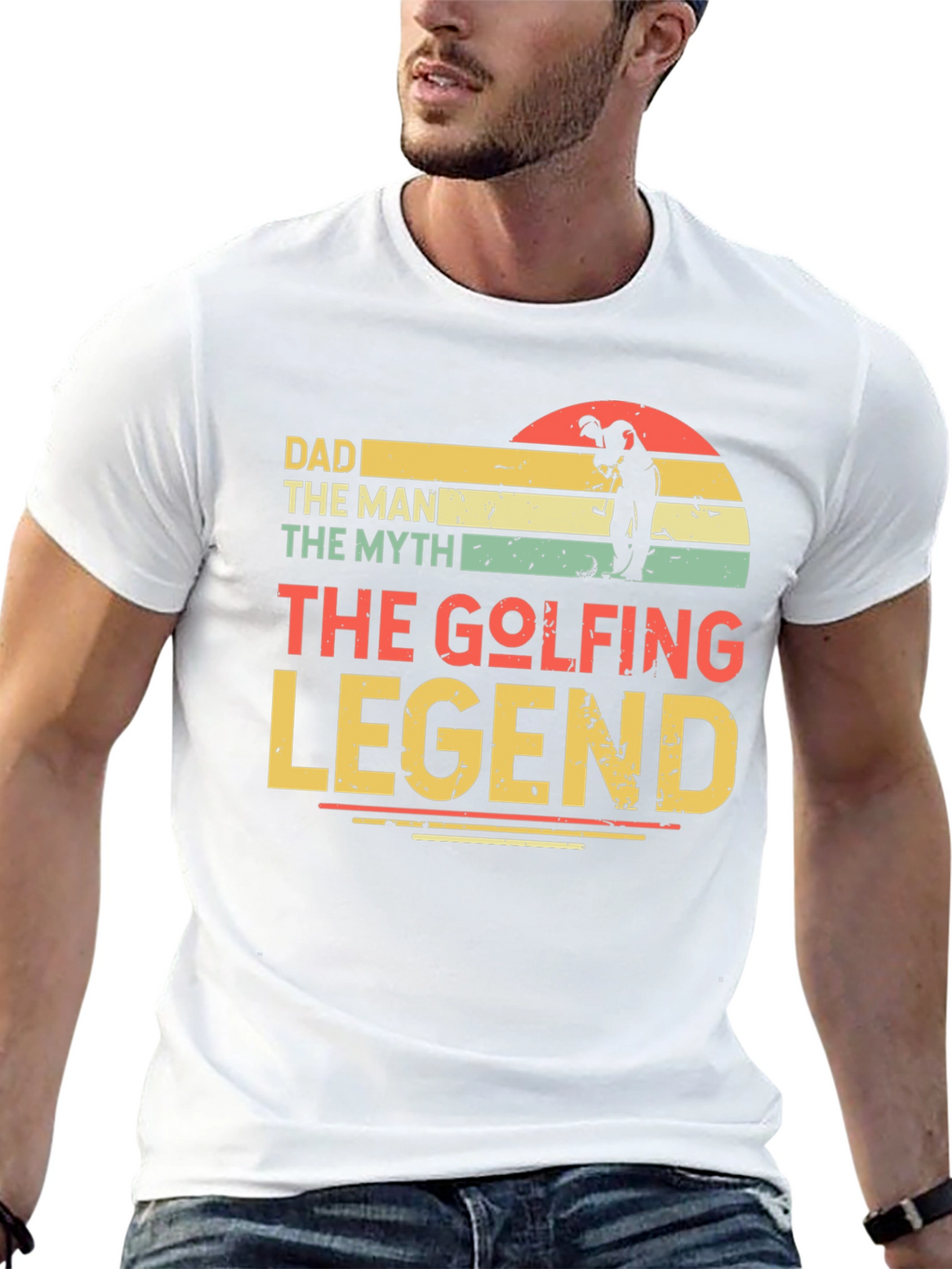 Dad Golfing Legend T-Shirt - Perfect Gift
