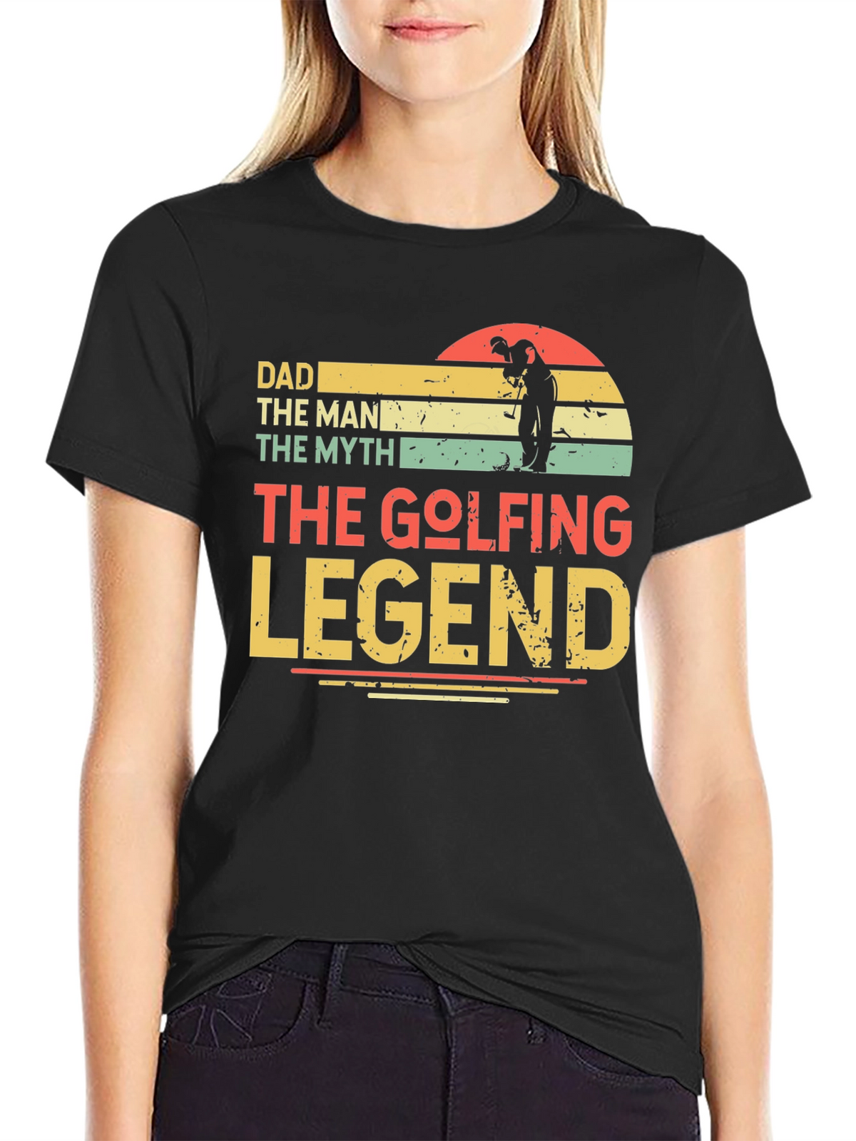Dad Golfing Legend T-Shirt - Perfect Gift