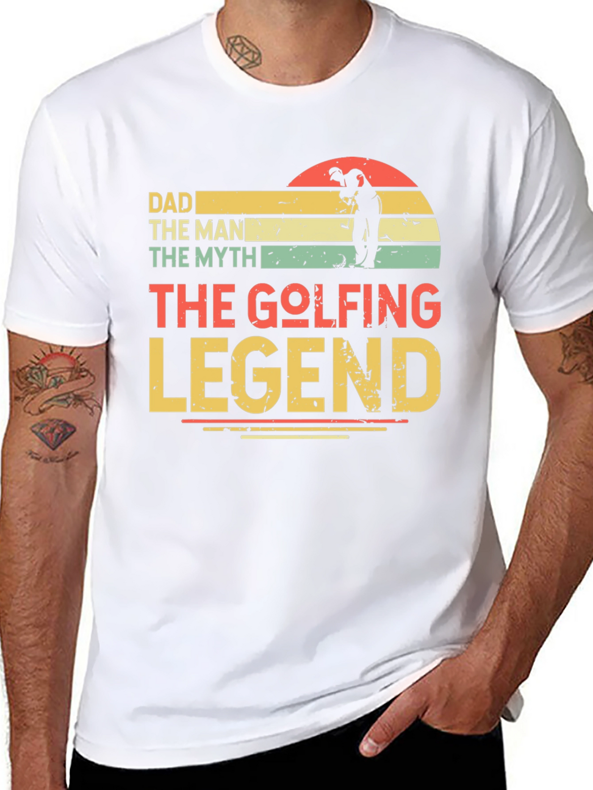 Dad Golfing Legend T-Shirt - Perfect Gift