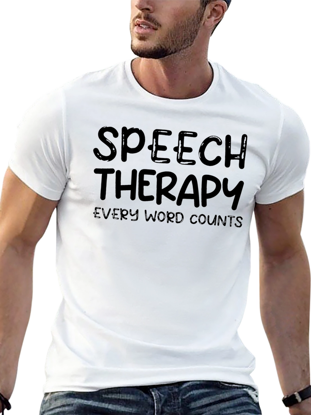 Speech Therapy T-Shirt - Every Word Counts