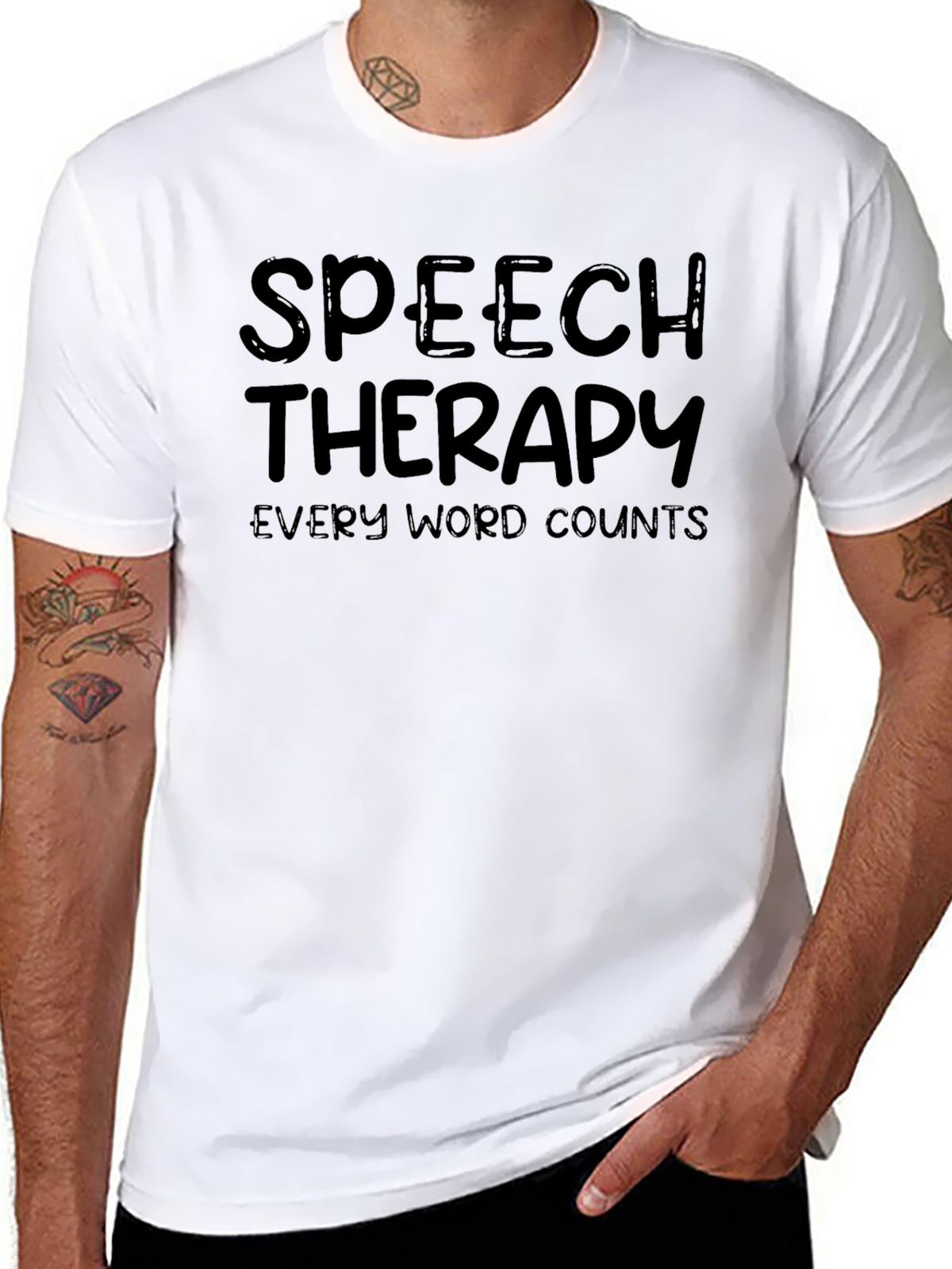 Speech Therapy T-Shirt - Every Word Counts