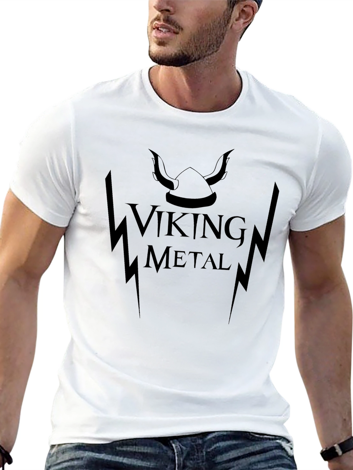 Viking Metal T-Shirt - Black Graphic Tee