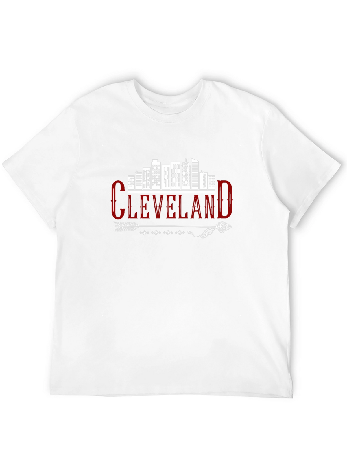 Cleveland Skyline Arrow Graphic Tee - Urban Style Shirt