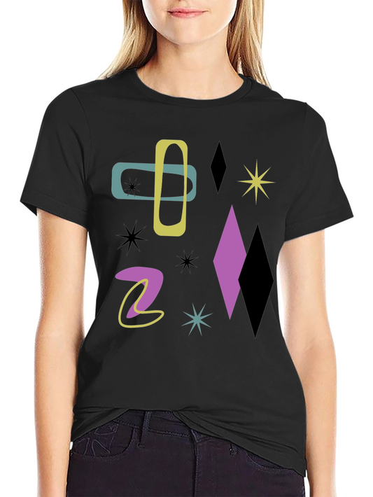 Mid-Century Modern Atomic Era Graphic T-Shirt