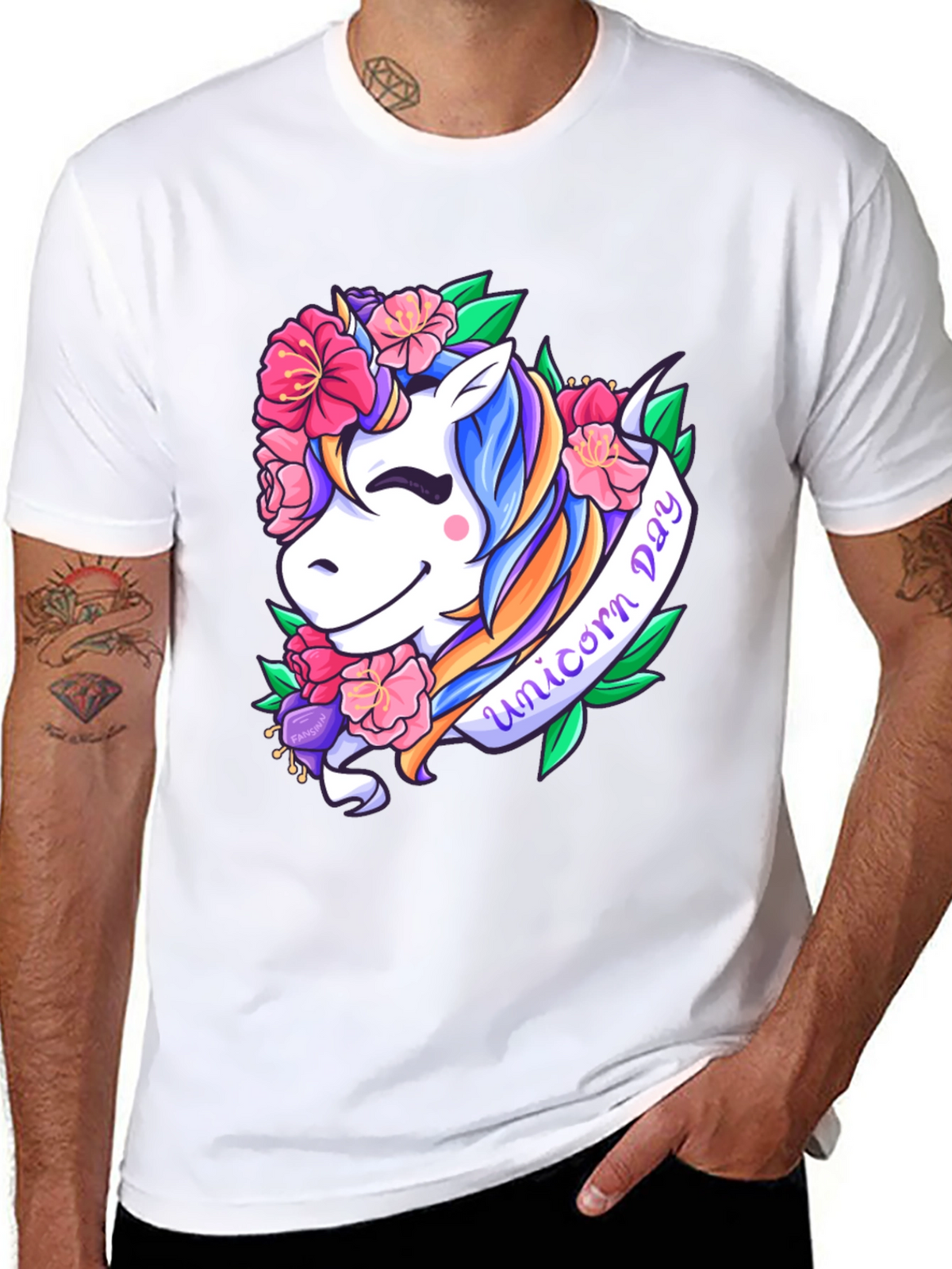 Unicorn Day Graphic T-Shirt