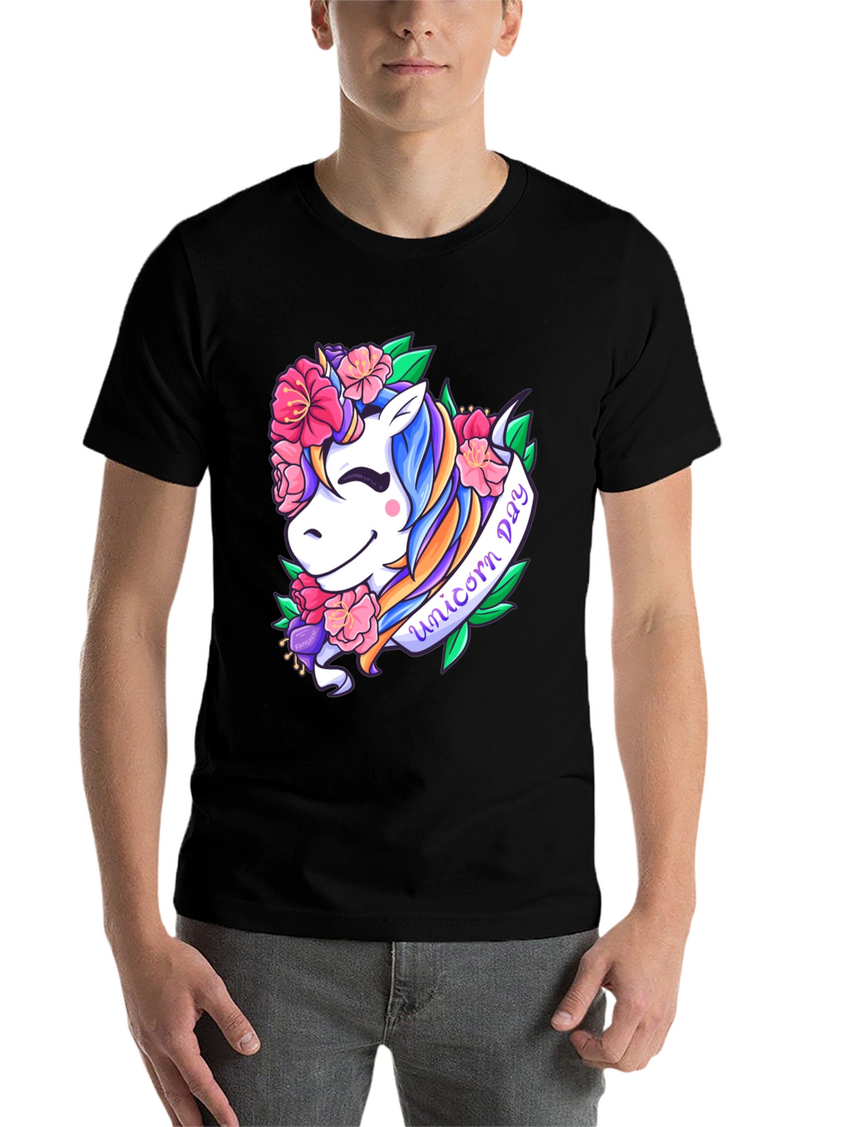 Unicorn Day Graphic T-Shirt