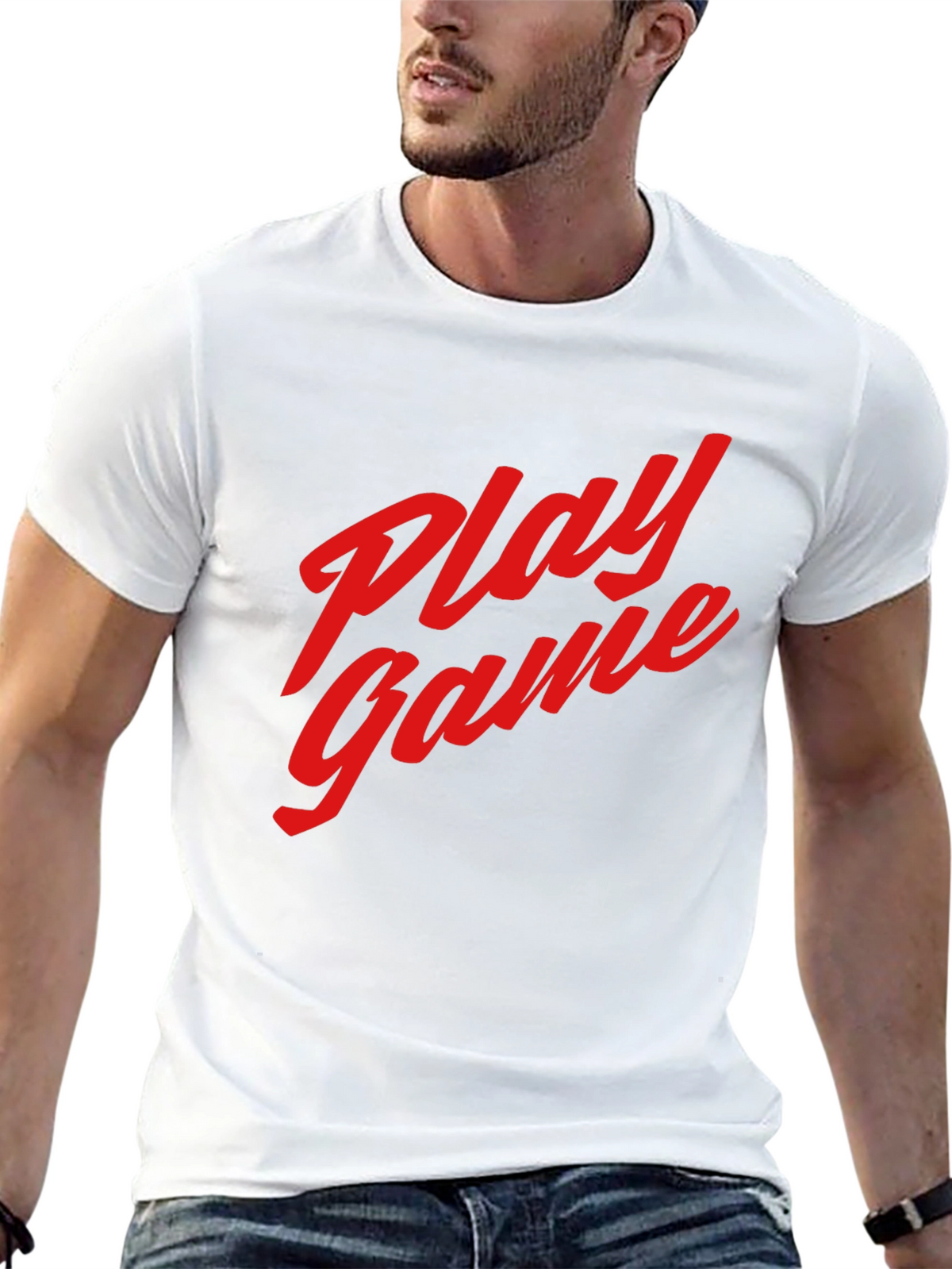 Play Game Black T-Shirt