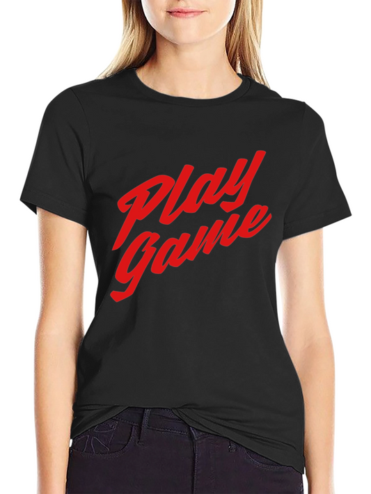 Play Game Black T-Shirt