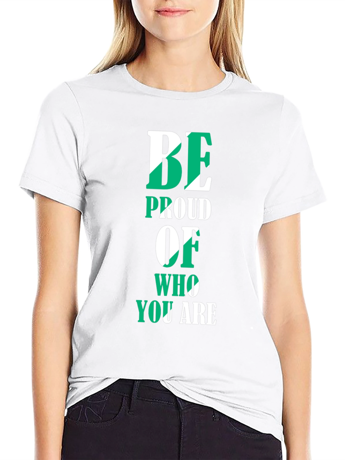 Be Proud Nigeria T-Shirt - Black Pride
