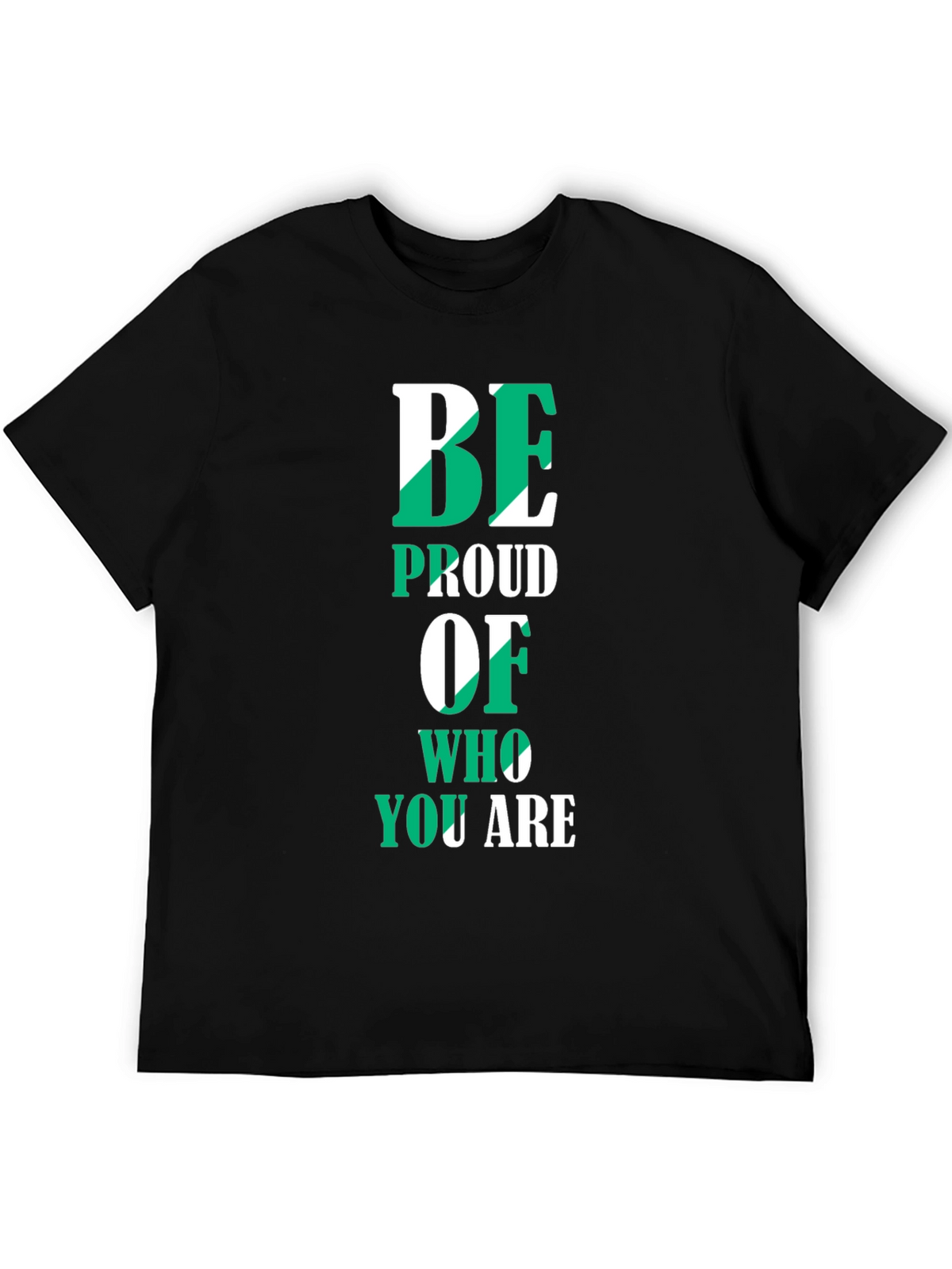 Be Proud Nigeria T-Shirt - Black Pride