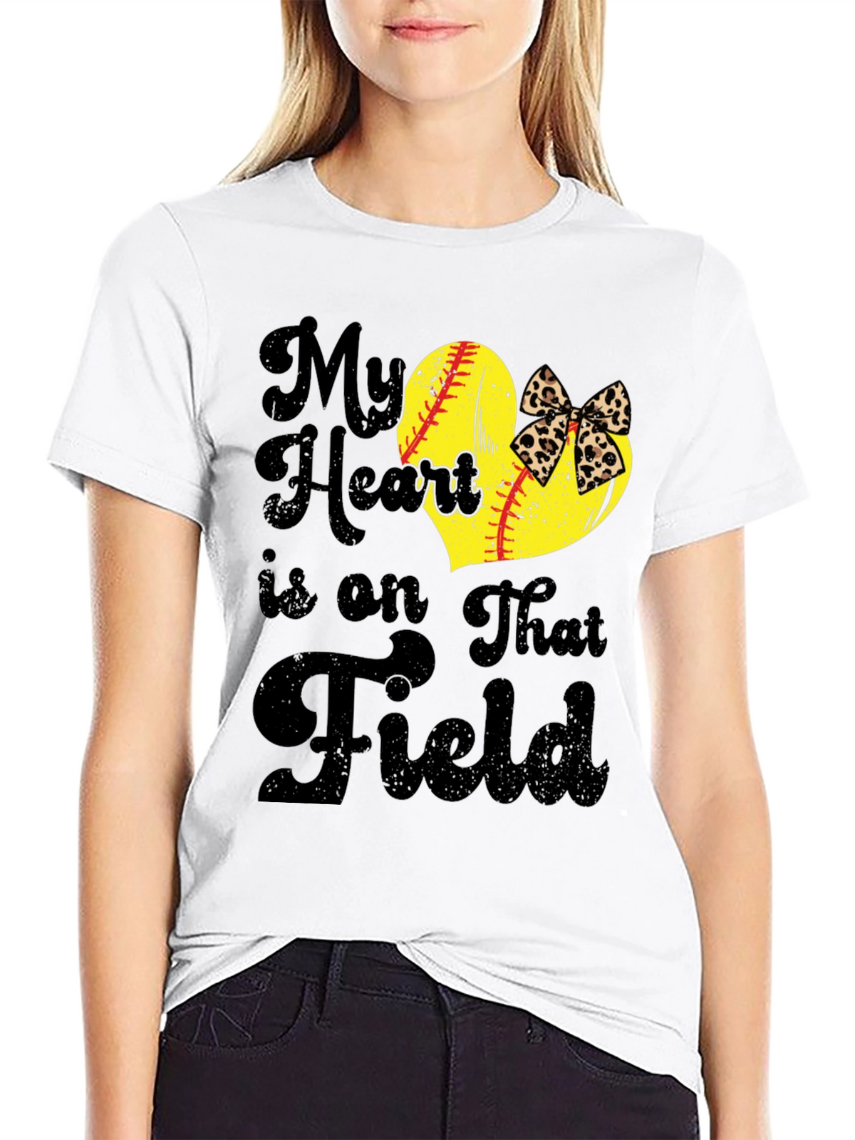 My Heart is on That Field T-Shirt