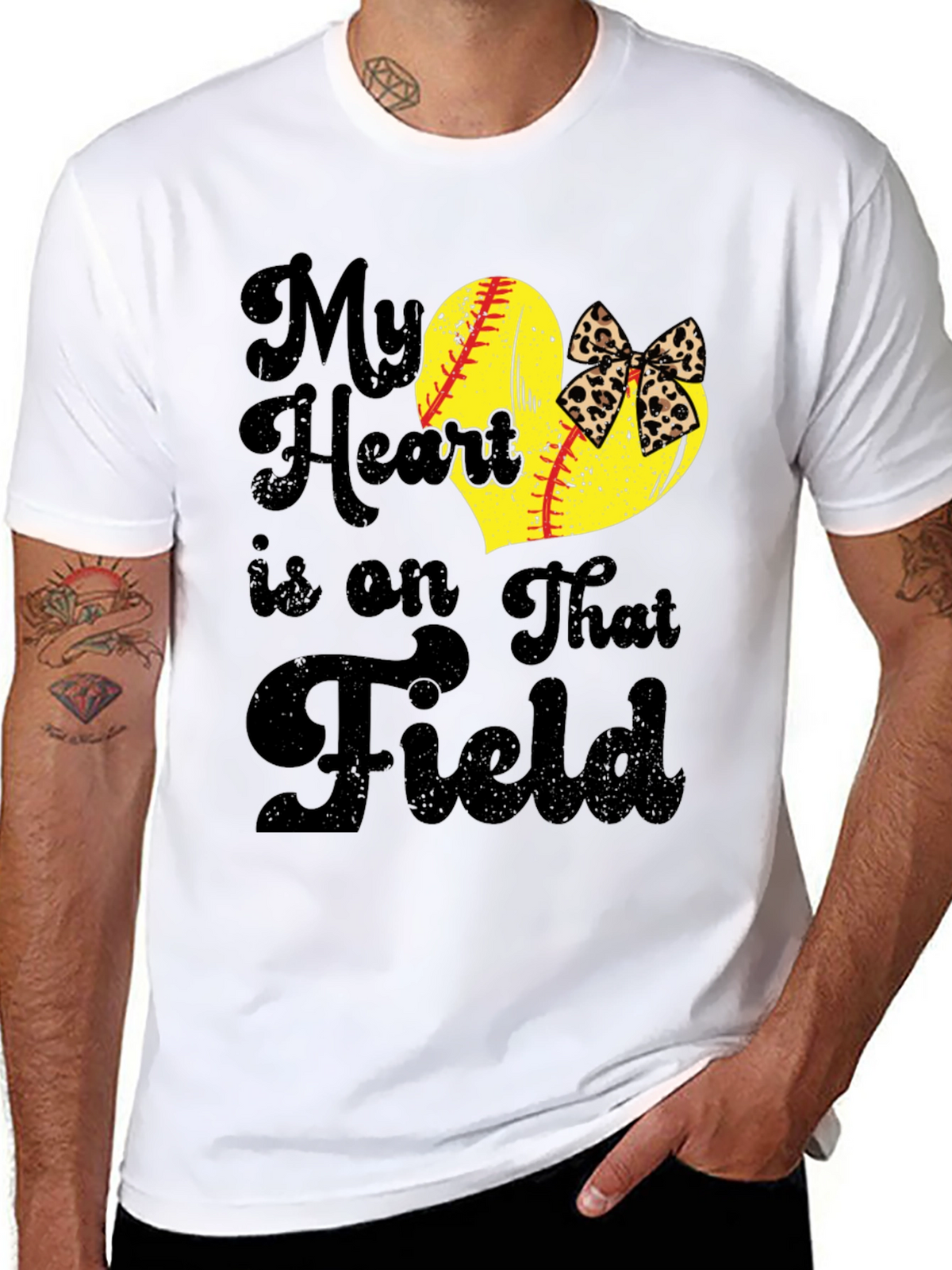 My Heart is on That Field T-Shirt