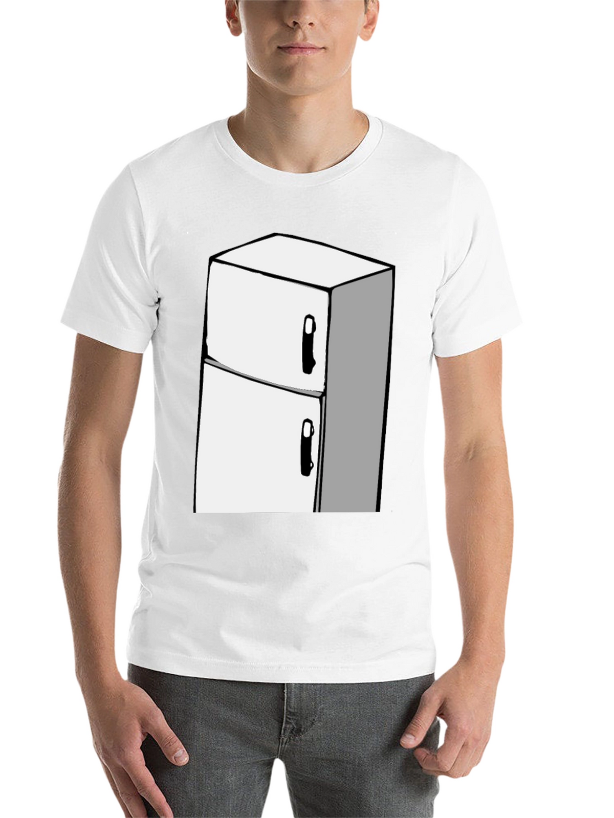 Cool Refrigerator Graphic T-Shirt