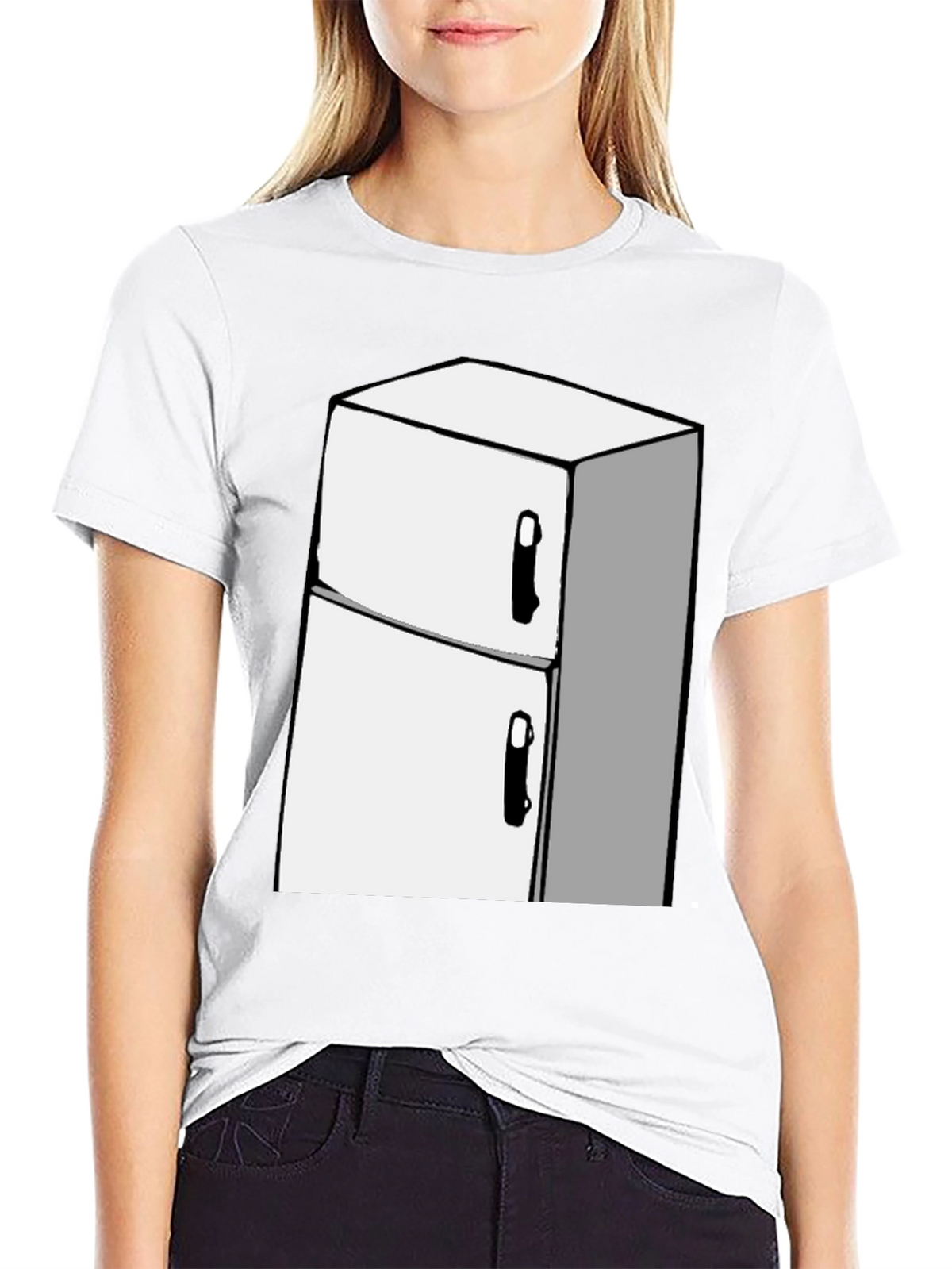 Cool Refrigerator Graphic T-Shirt