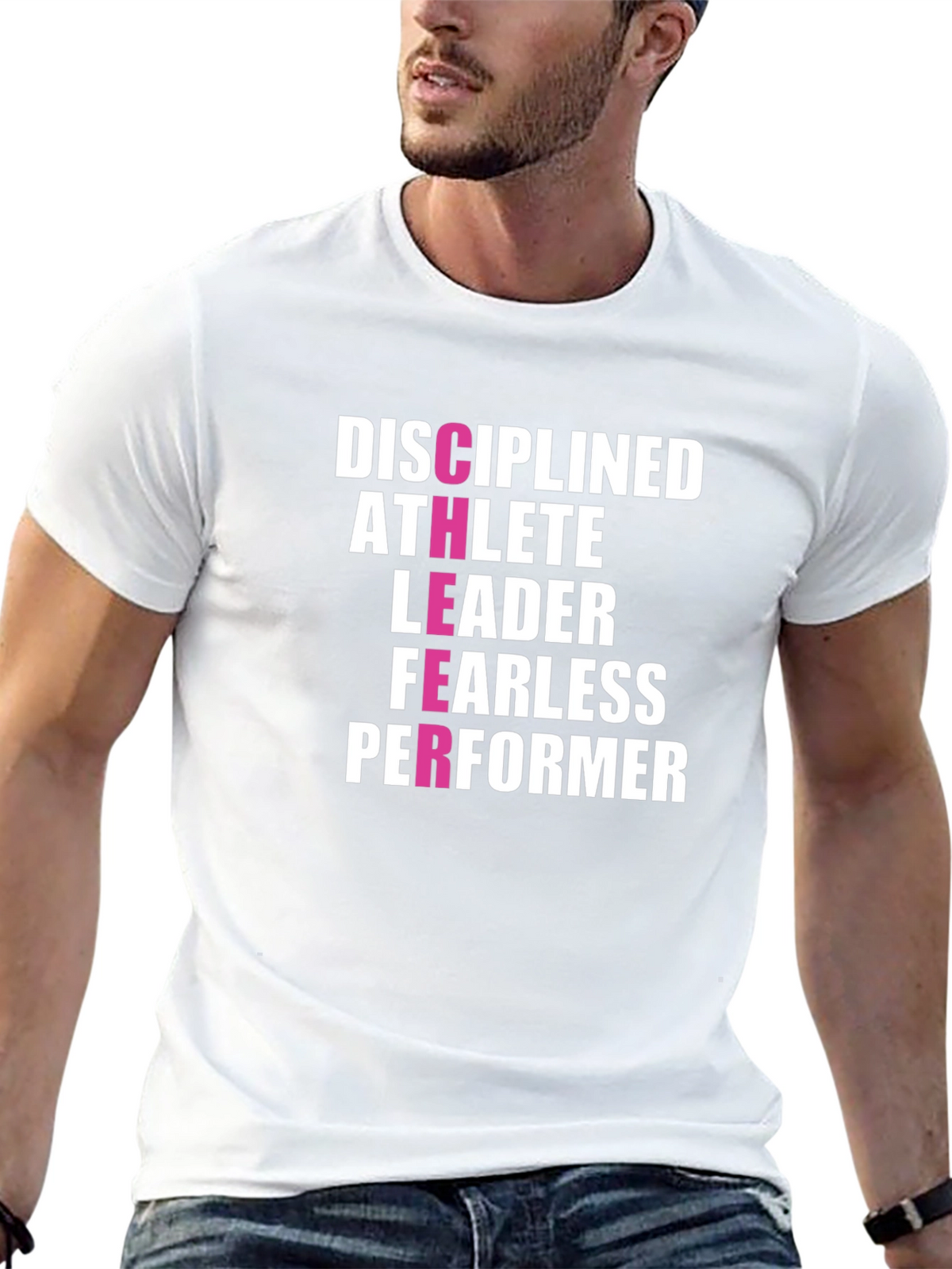 Disciplined Athlete Leader T-Shirt - Motivational
