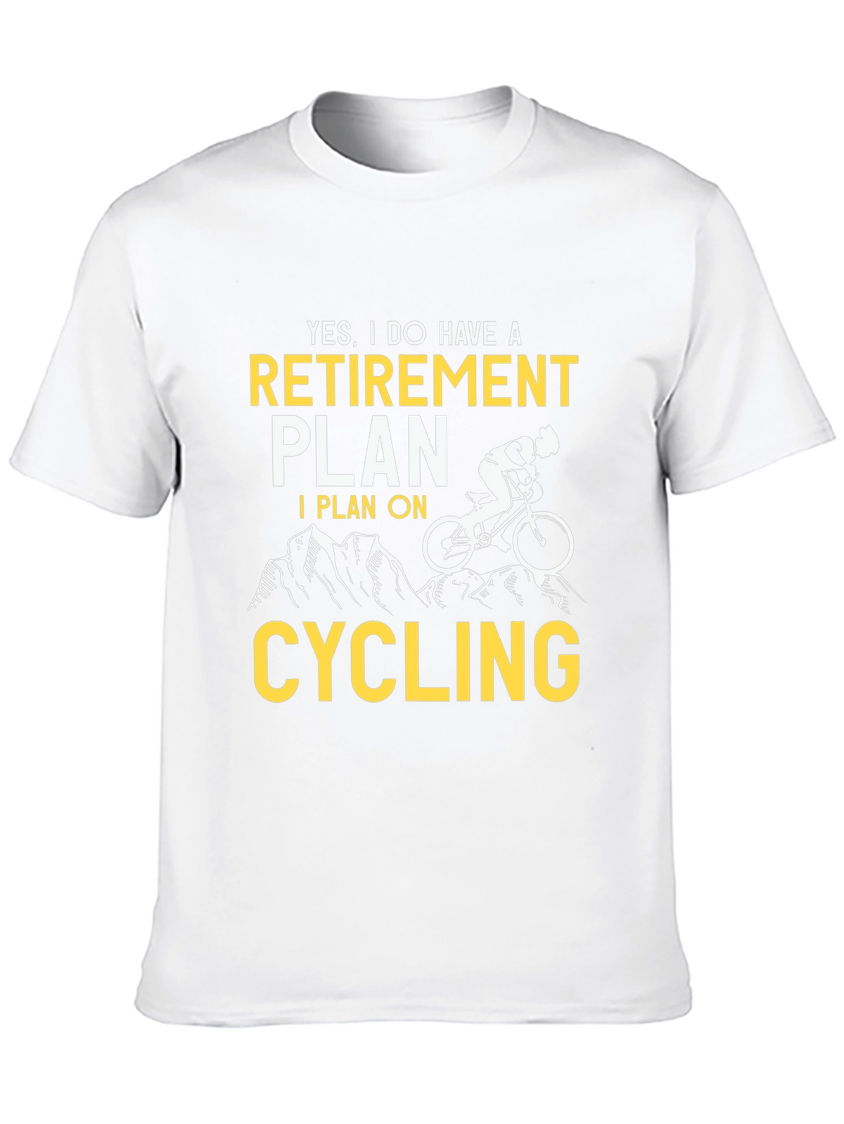 Retirement Plan Cycling T-Shirt