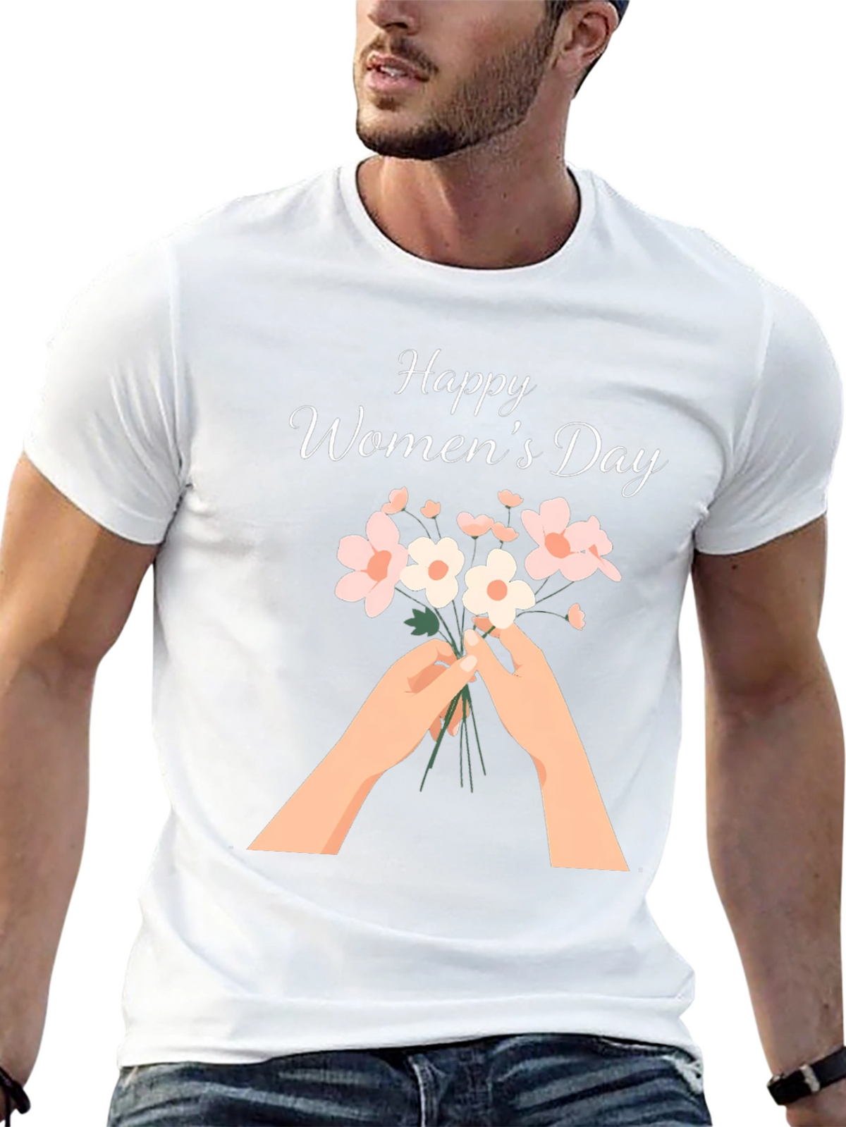 Happy Womens Day Graphic T-Shirt