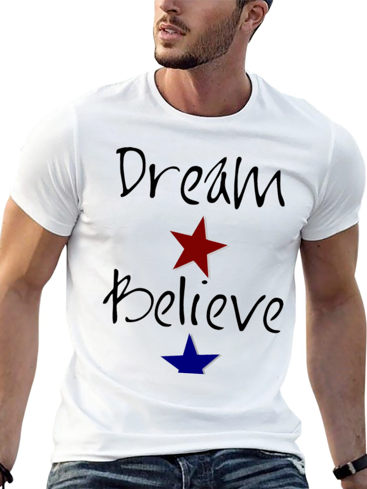 Dream Believe Graphic T-Shirt