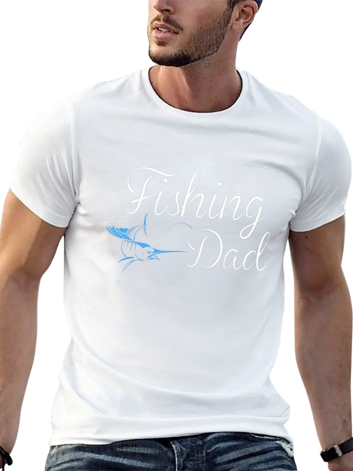 Fishing Dad T-Shirt - Stylish and Comfortable