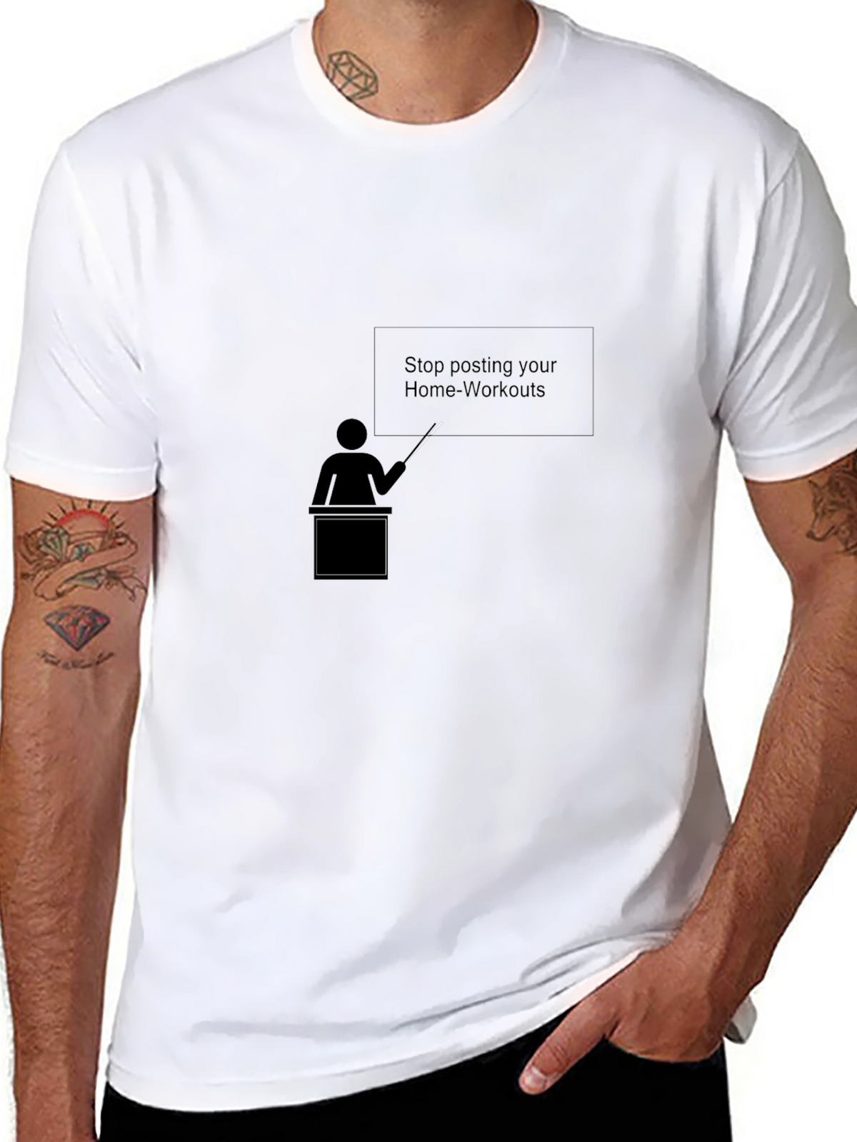 Stop Posting Home Workouts T-Shirt
