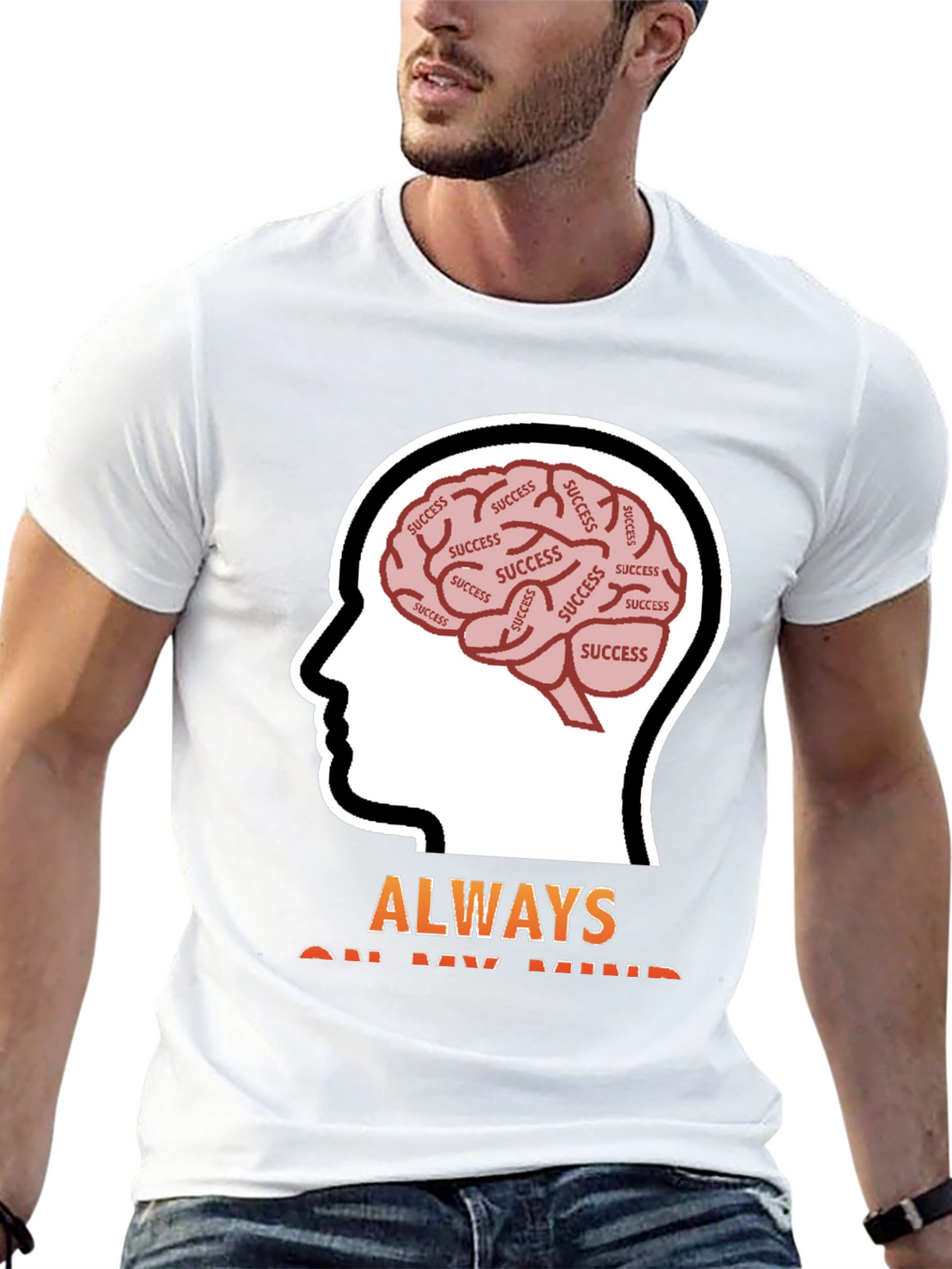Success Mindset Graphic T-Shirt