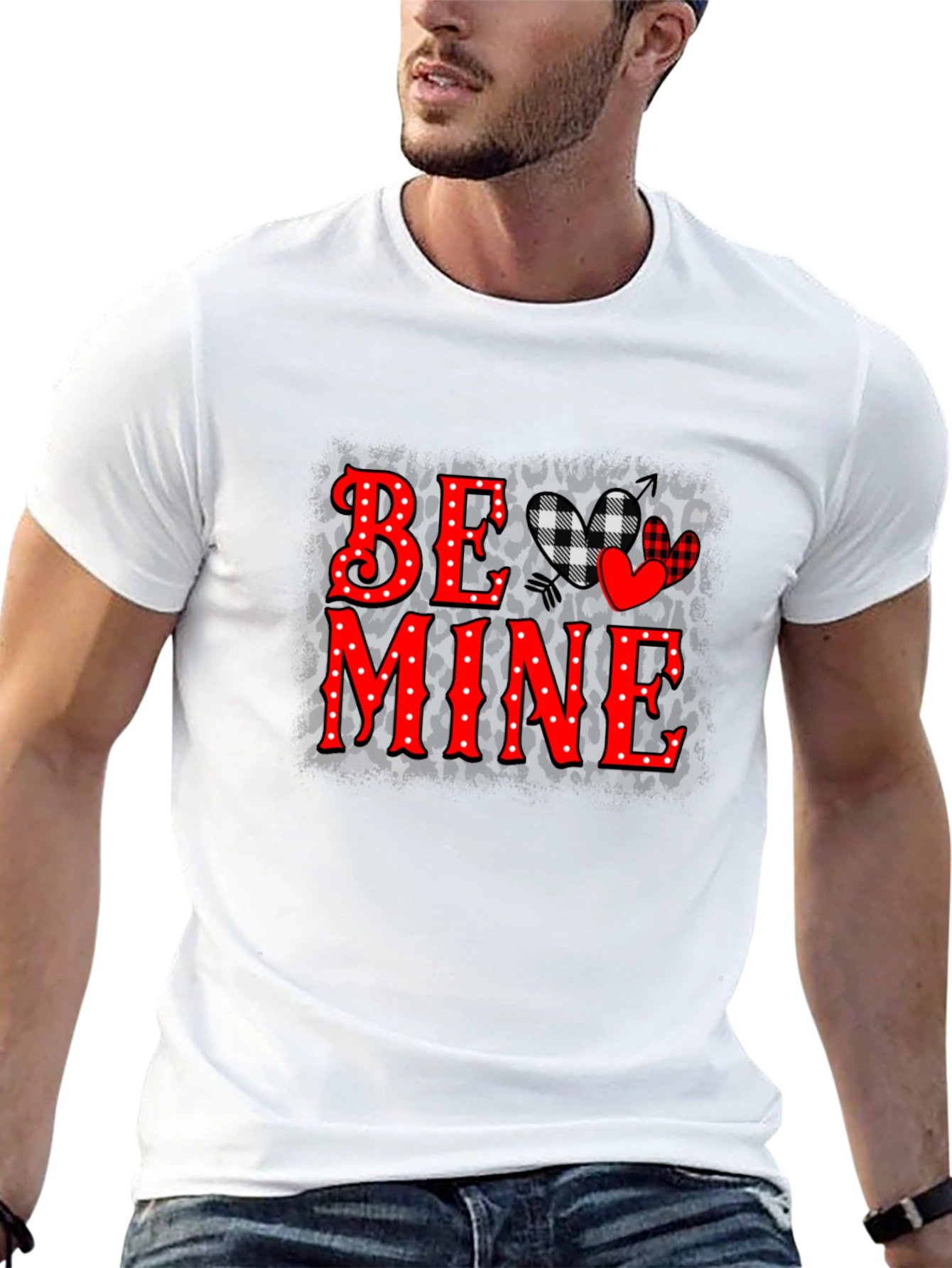 Be Mine Valentines Day Graphic T-Shirt