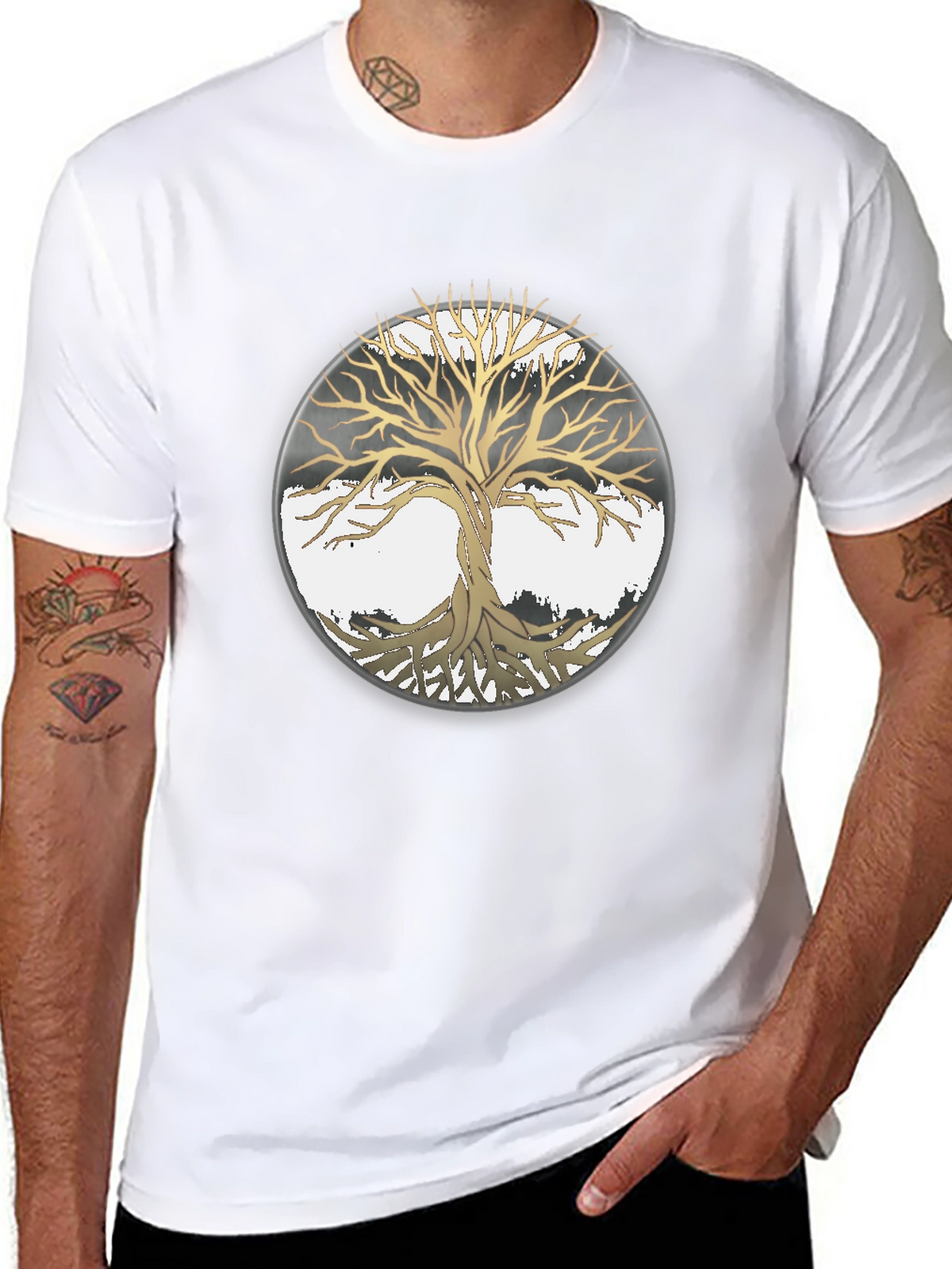 Tree of Life Graphic T-Shirt - Modern Style