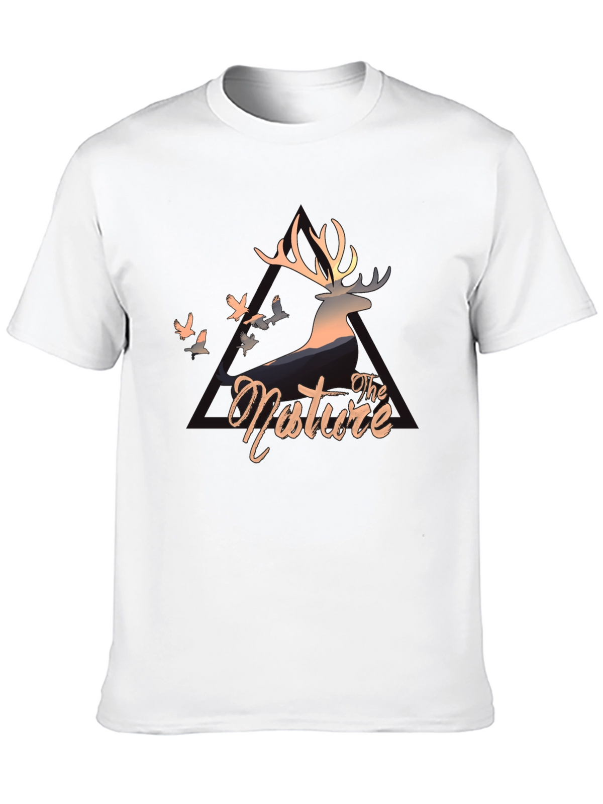 Nature Deer Graphic T-Shirt - Stylish Casual Wear