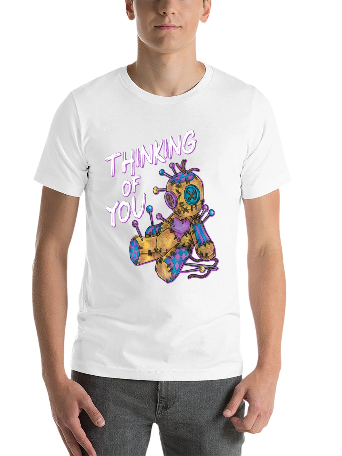 Thinking of You Voodoo Doll T-Shirt