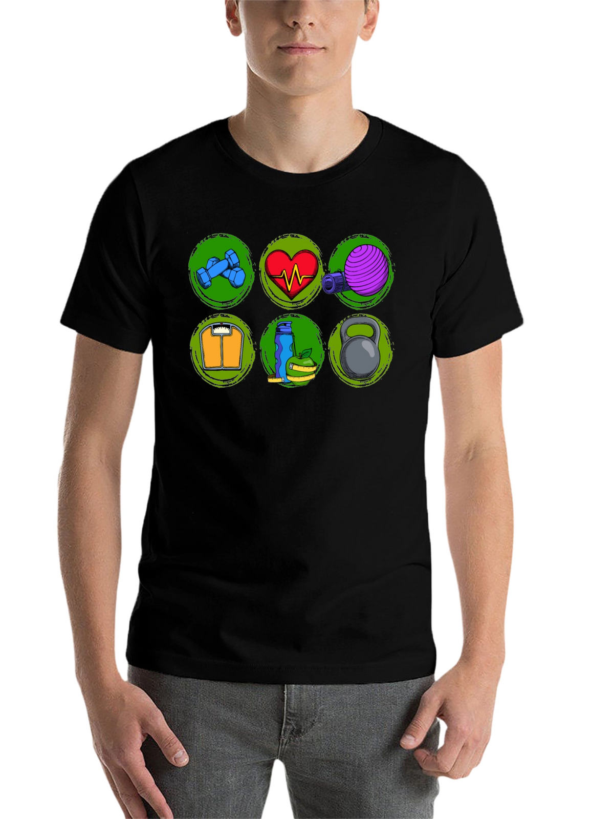 Fitness Graphic T-Shirt: Workout Motivation