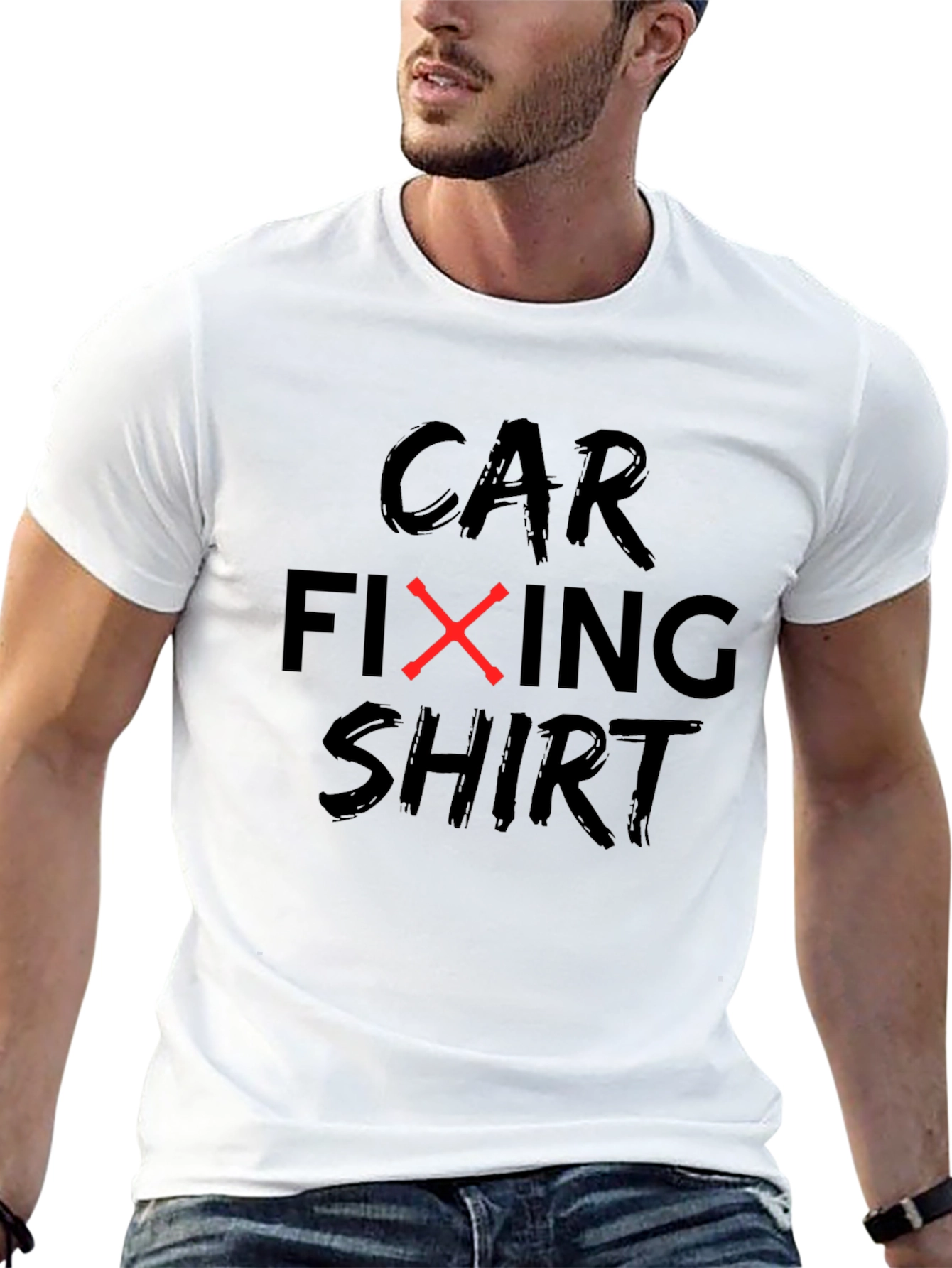 Car Fixing Shirt - Funny Mechanic Tee