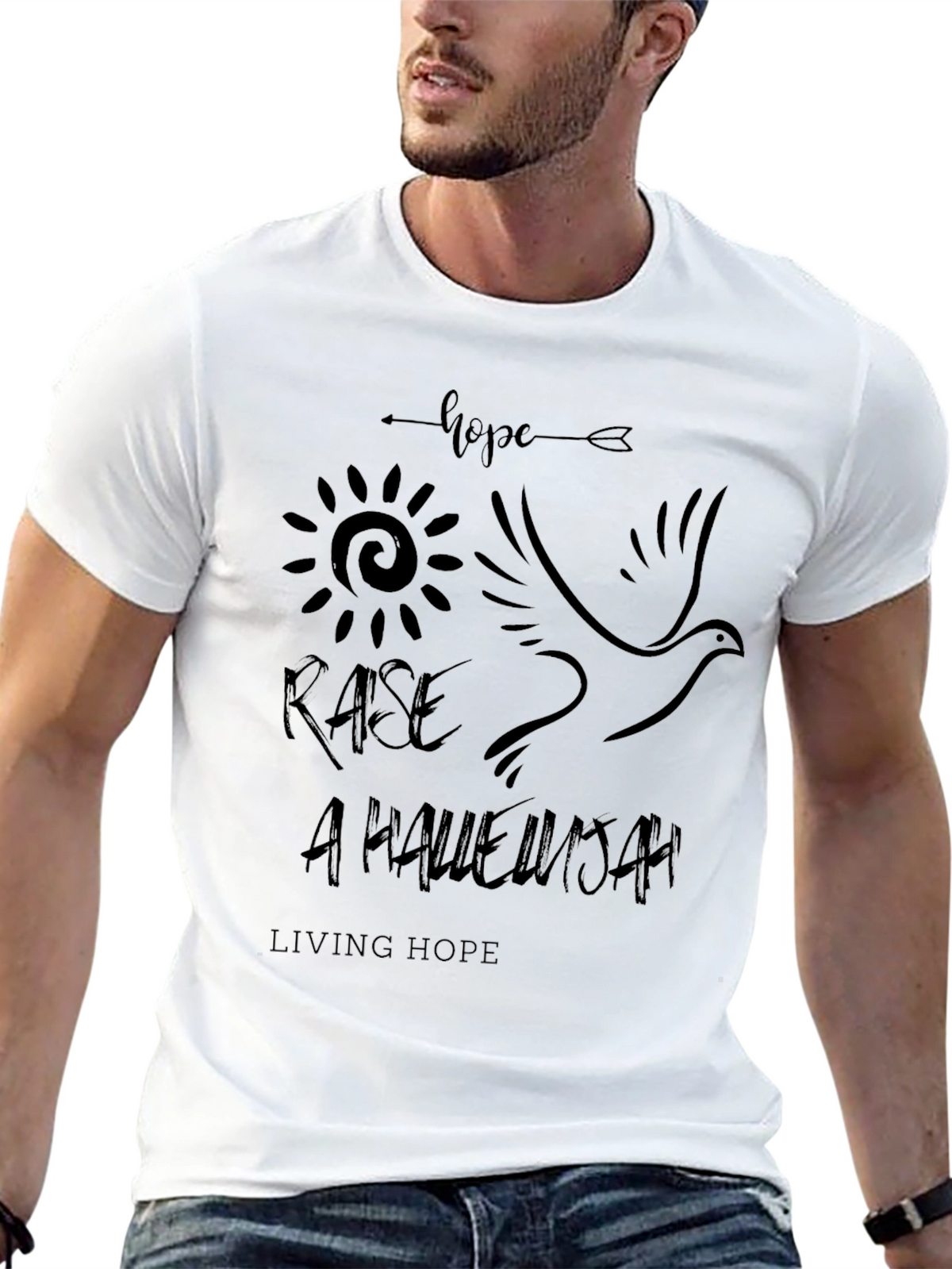 Hopeful Living Graphic Tee