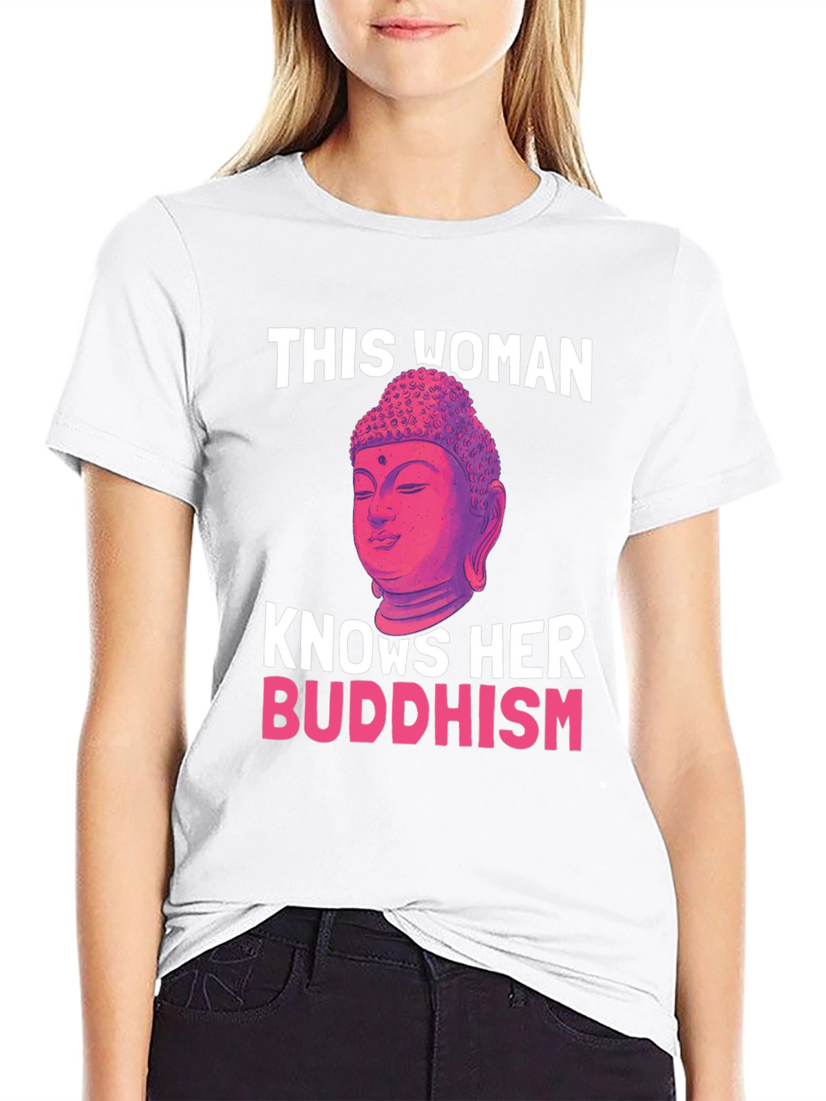 This Woman Knows Her Buddhism T-Shirt