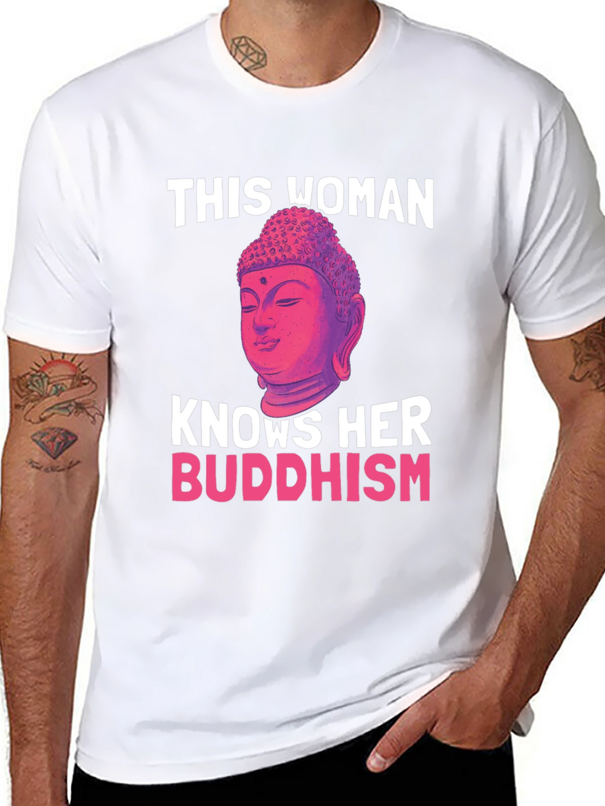 This Woman Knows Her Buddhism T-Shirt