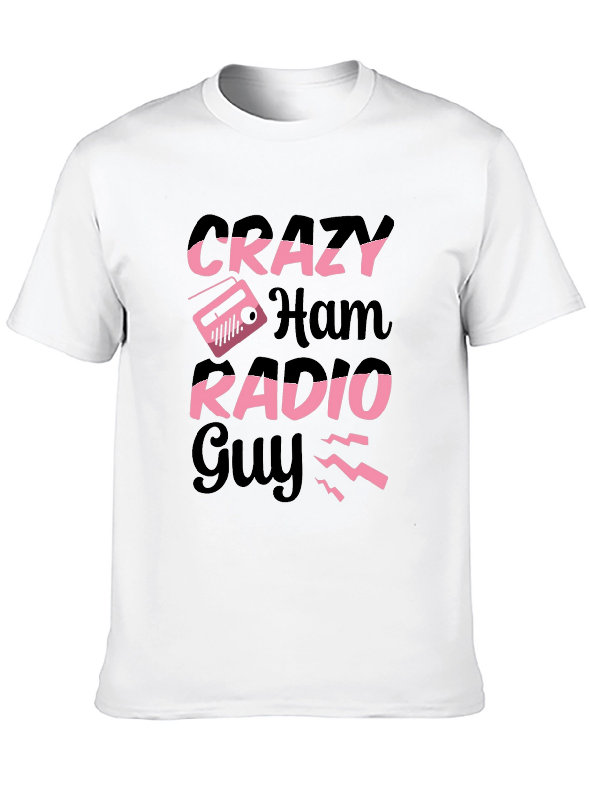 Crazy Ham Radio Guy T-Shirt