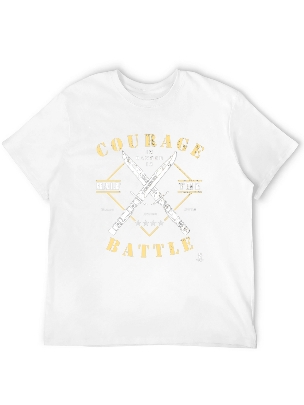 Courage in Battle Graphic T-Shirt