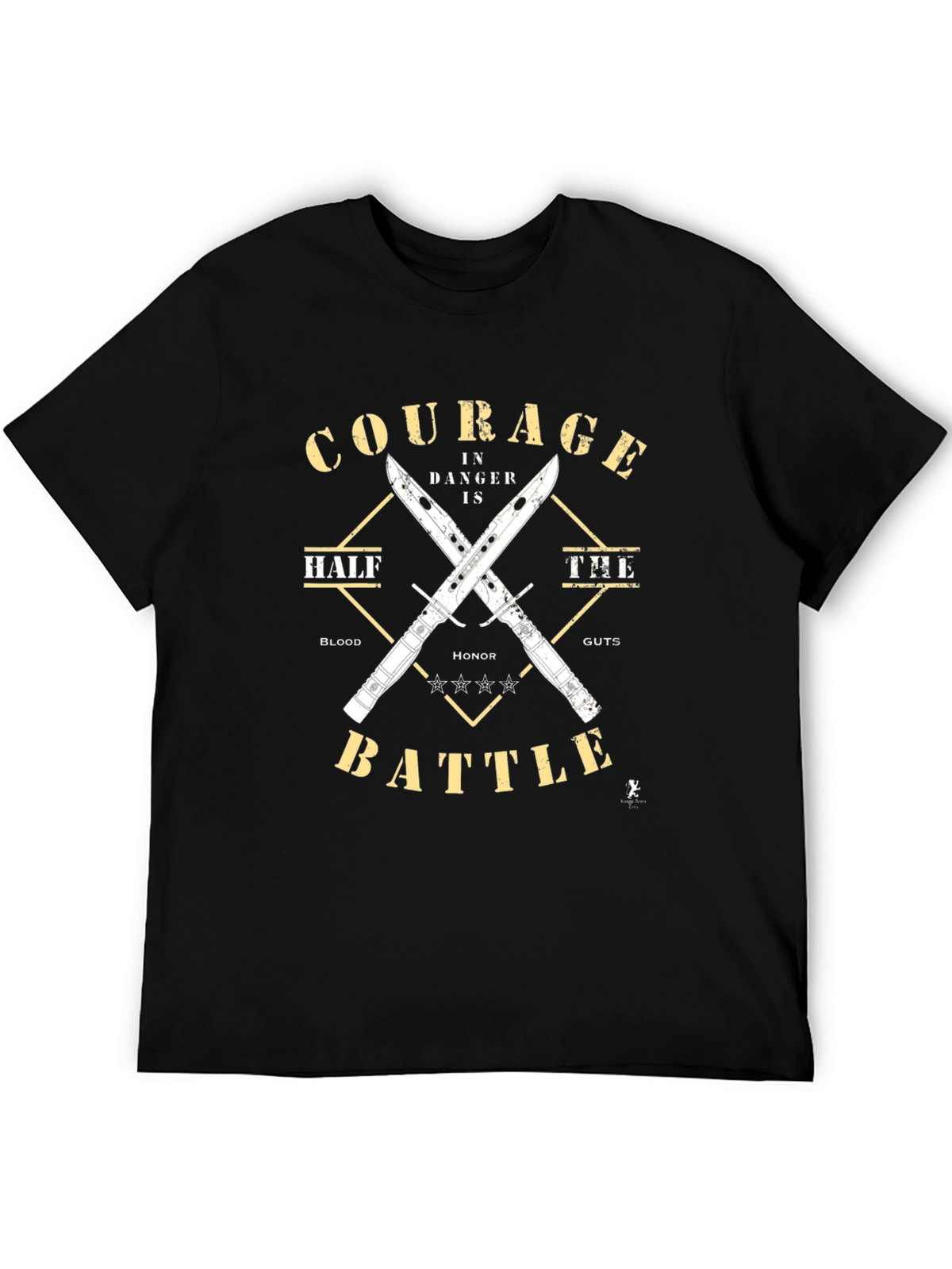 Courage in Battle Graphic T-Shirt