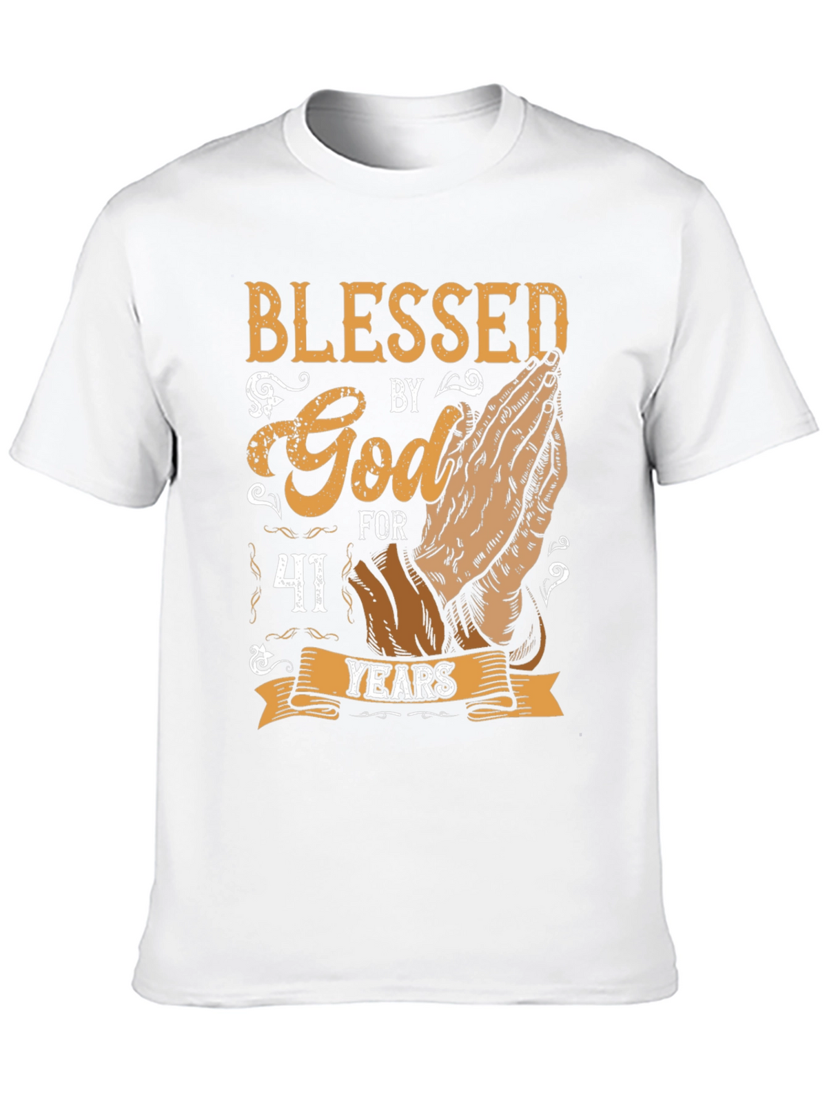 Blessed by God 41 Years T-Shirt