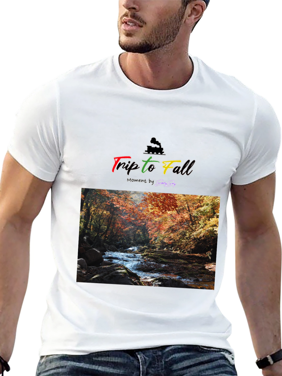 Trip to Fall T-Shirt - Nature Stream Design