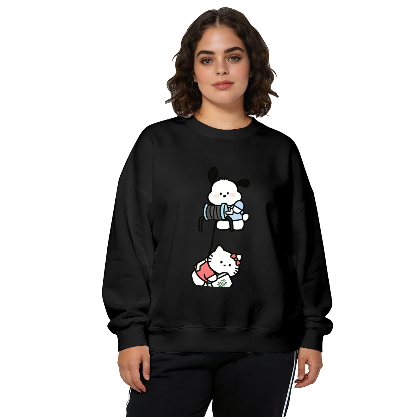 Fashion Lazy Wind All-Match Crewneck Sweatshirt