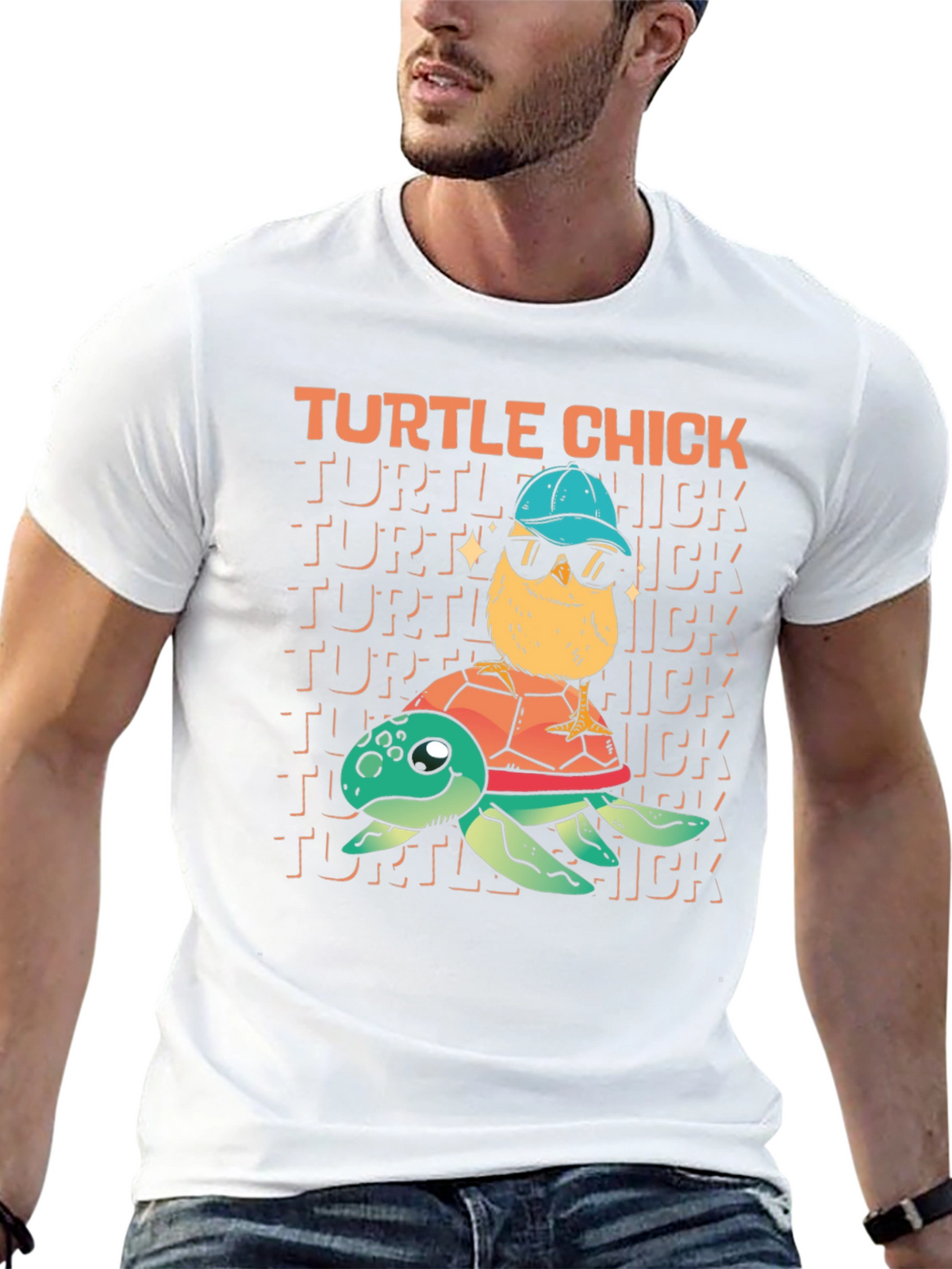 Turtle Chick Graphic T-Shirt